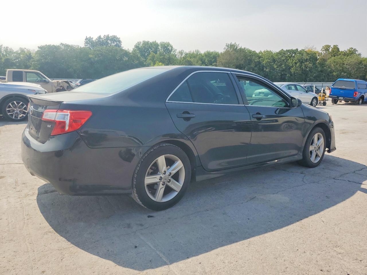2012 Toyota Camry Se Black vin: 4T1BF1FK3CU092364