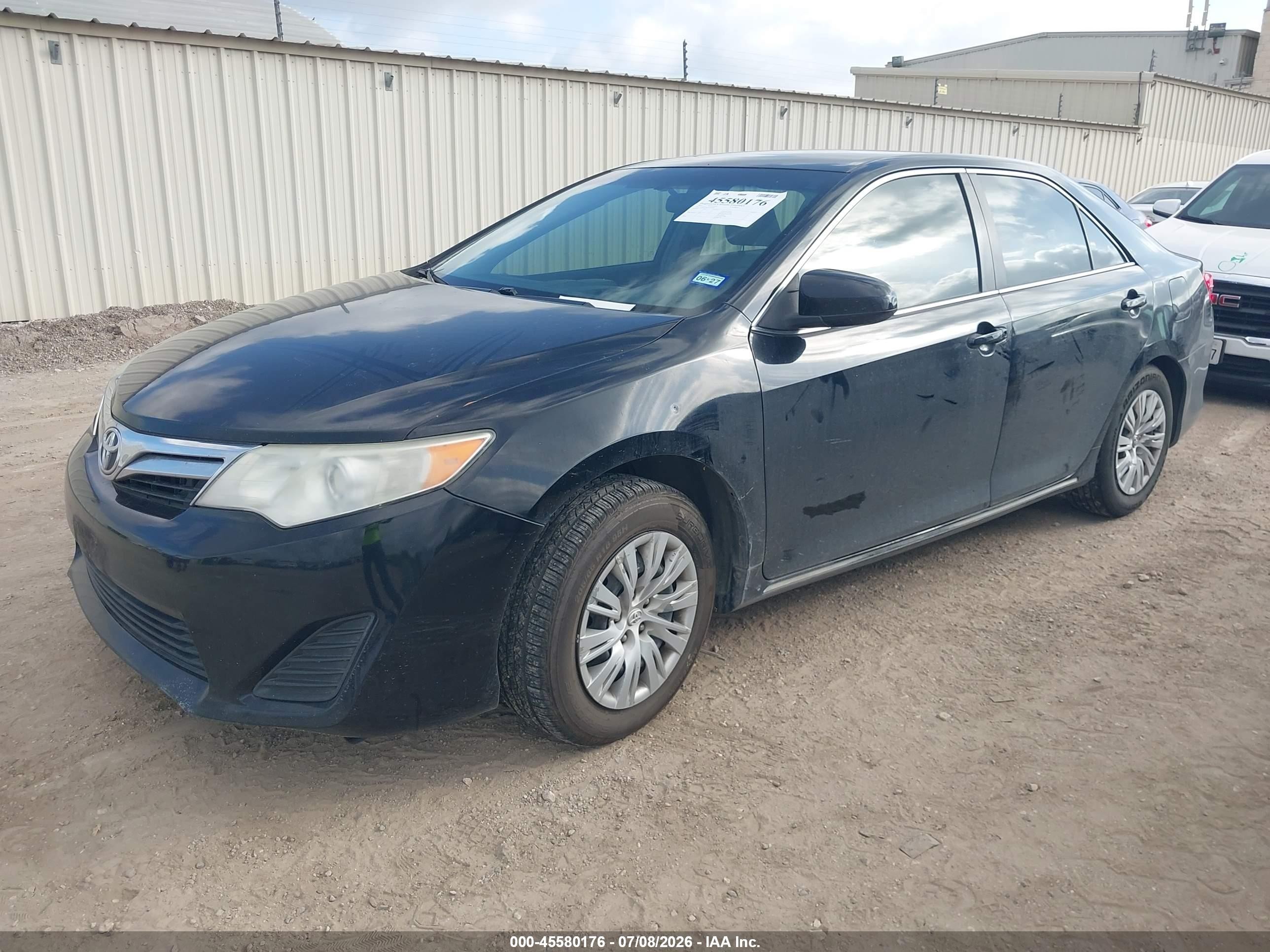 2012 Toyota Camry Le Black vin: 4T1BF1FK3CU094969