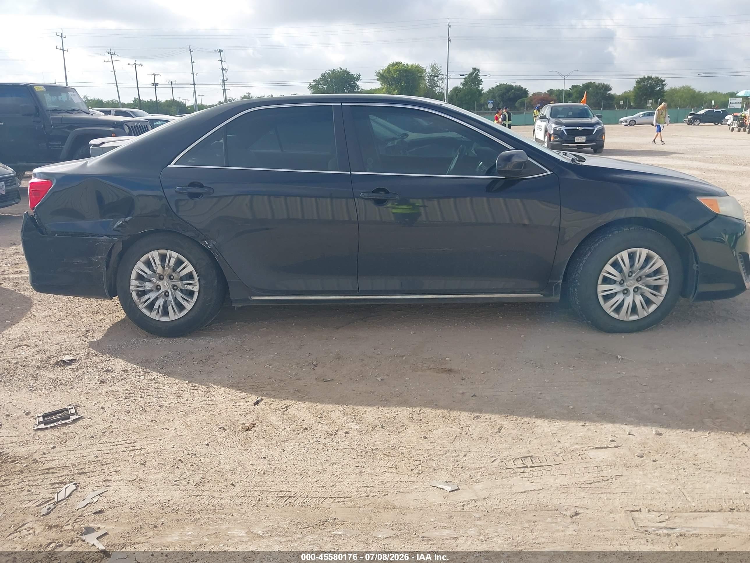 2012 Toyota Camry Le Black vin: 4T1BF1FK3CU094969