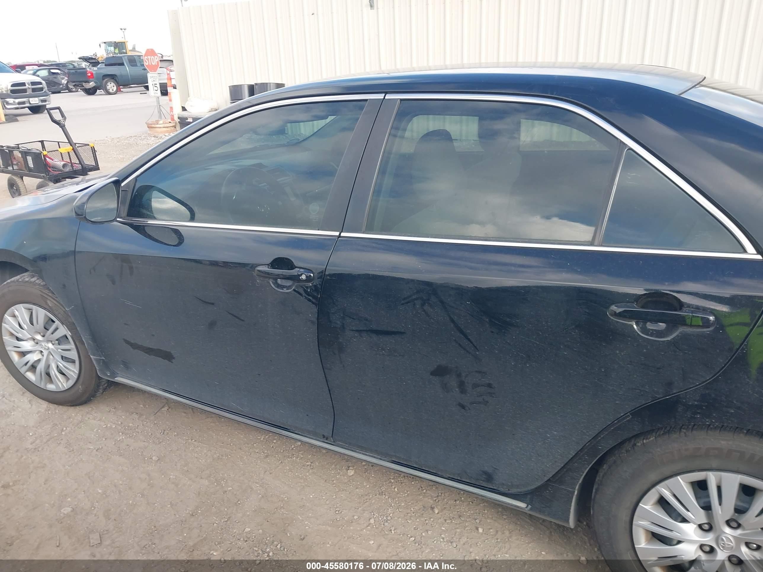 2012 Toyota Camry Le Black vin: 4T1BF1FK3CU094969