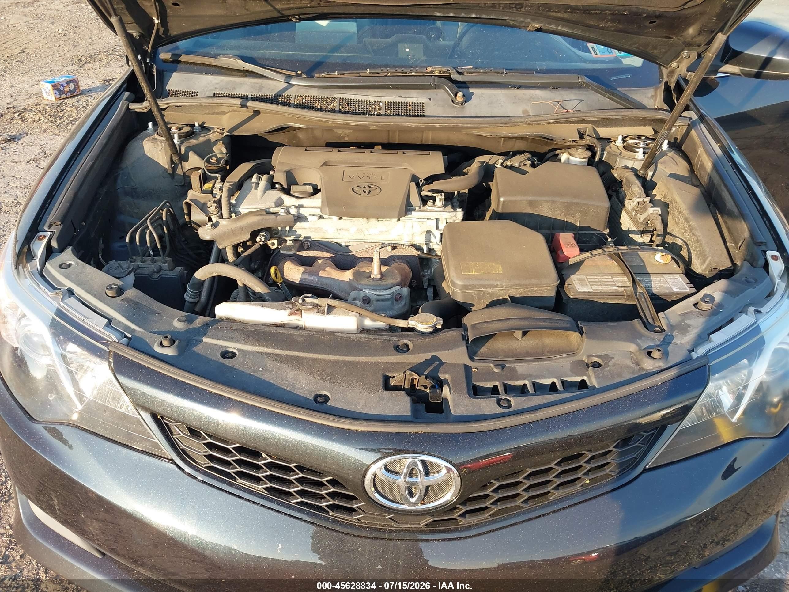 2012 Toyota Camry Se Dark Blue vin: 4T1BF1FK3CU117571