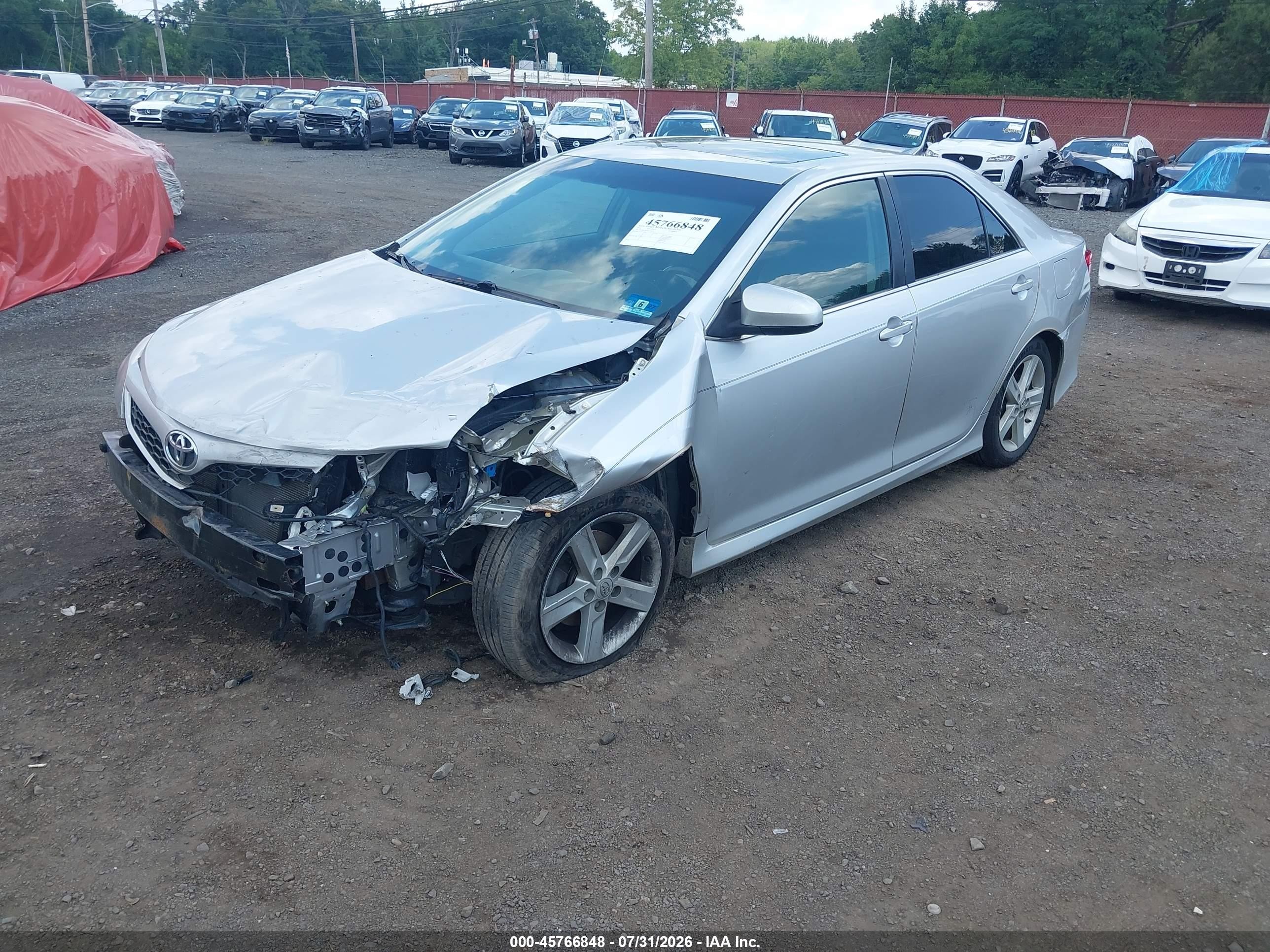2012 Toyota Camry Se/le/xle Silver vin: 4T1BF1FK3CU120521