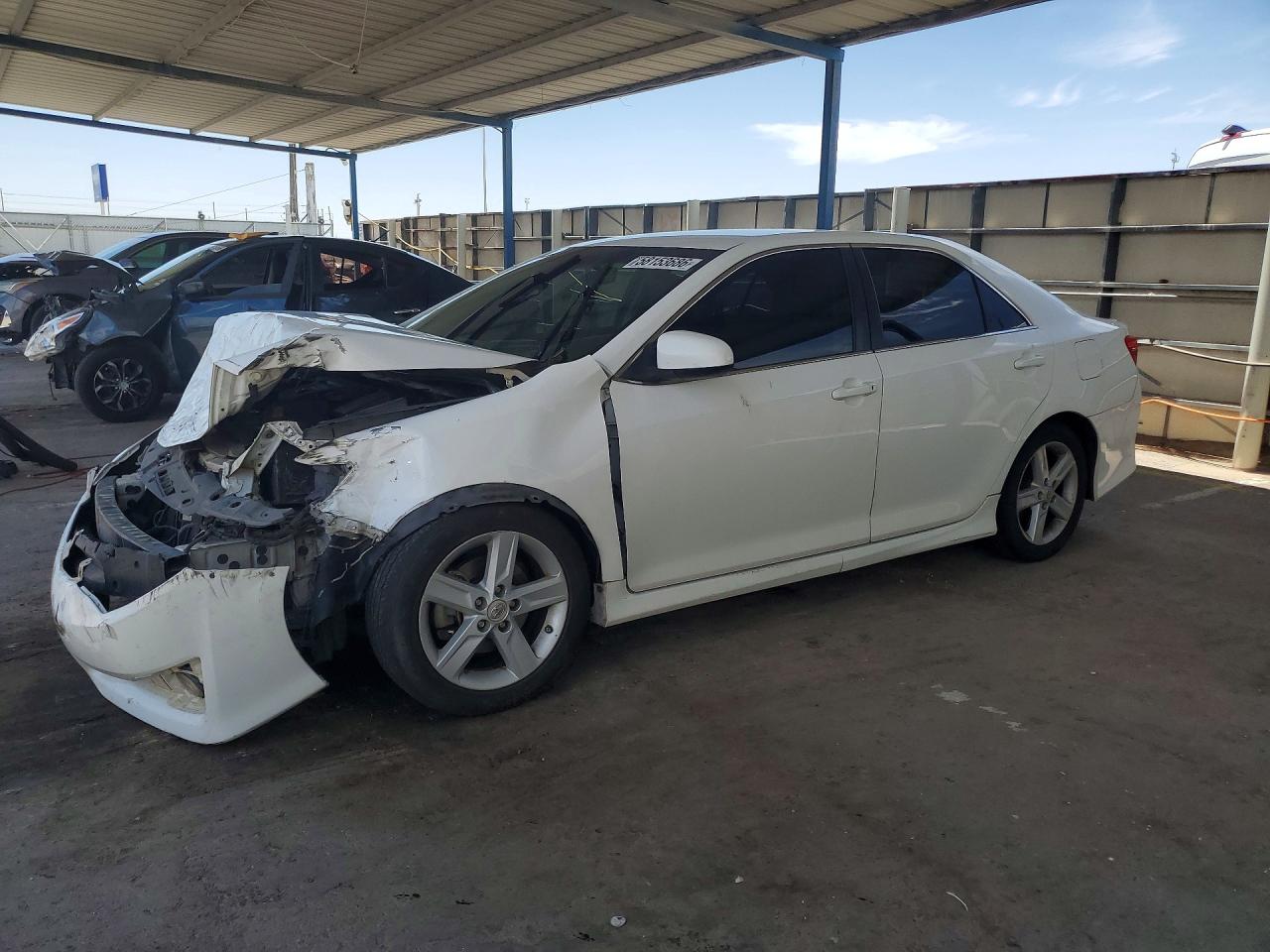 2012 Toyota Camry Se White vin: 4T1BF1FK3CU128991