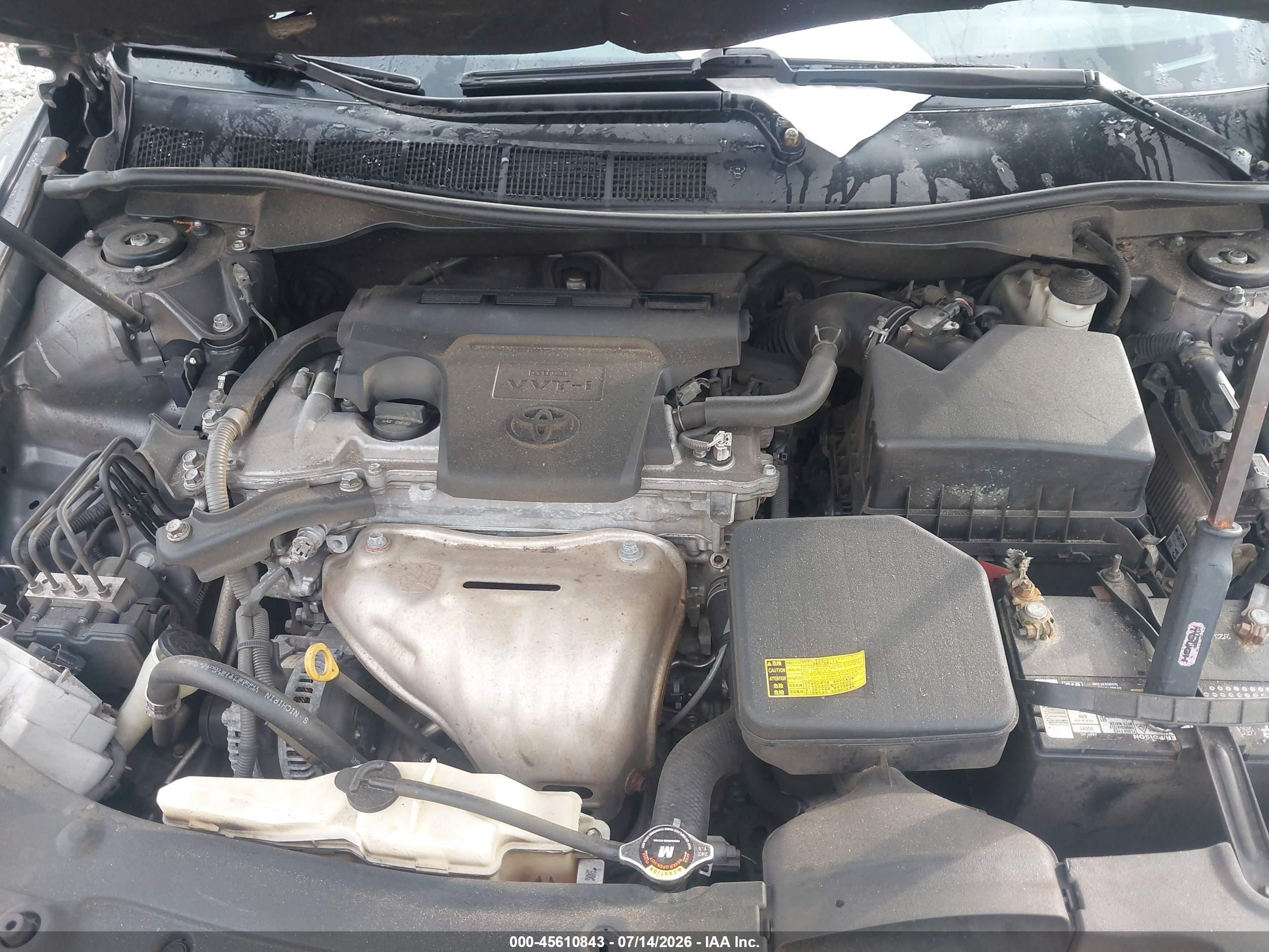 2012 Toyota Camry Le Серый vin: 4T1BF1FK3CU133317