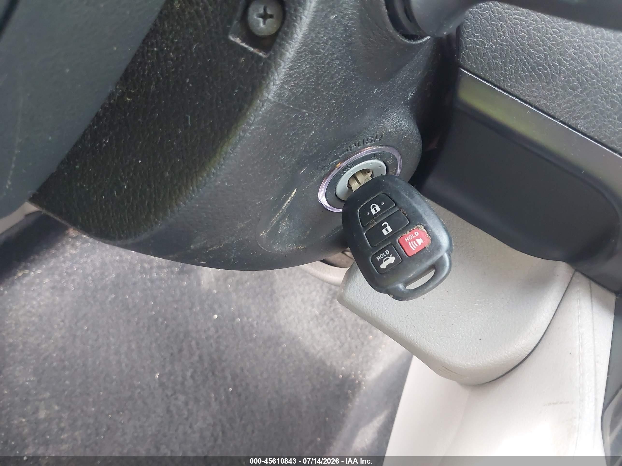 2012 Toyota Camry Le Серый vin: 4T1BF1FK3CU133317