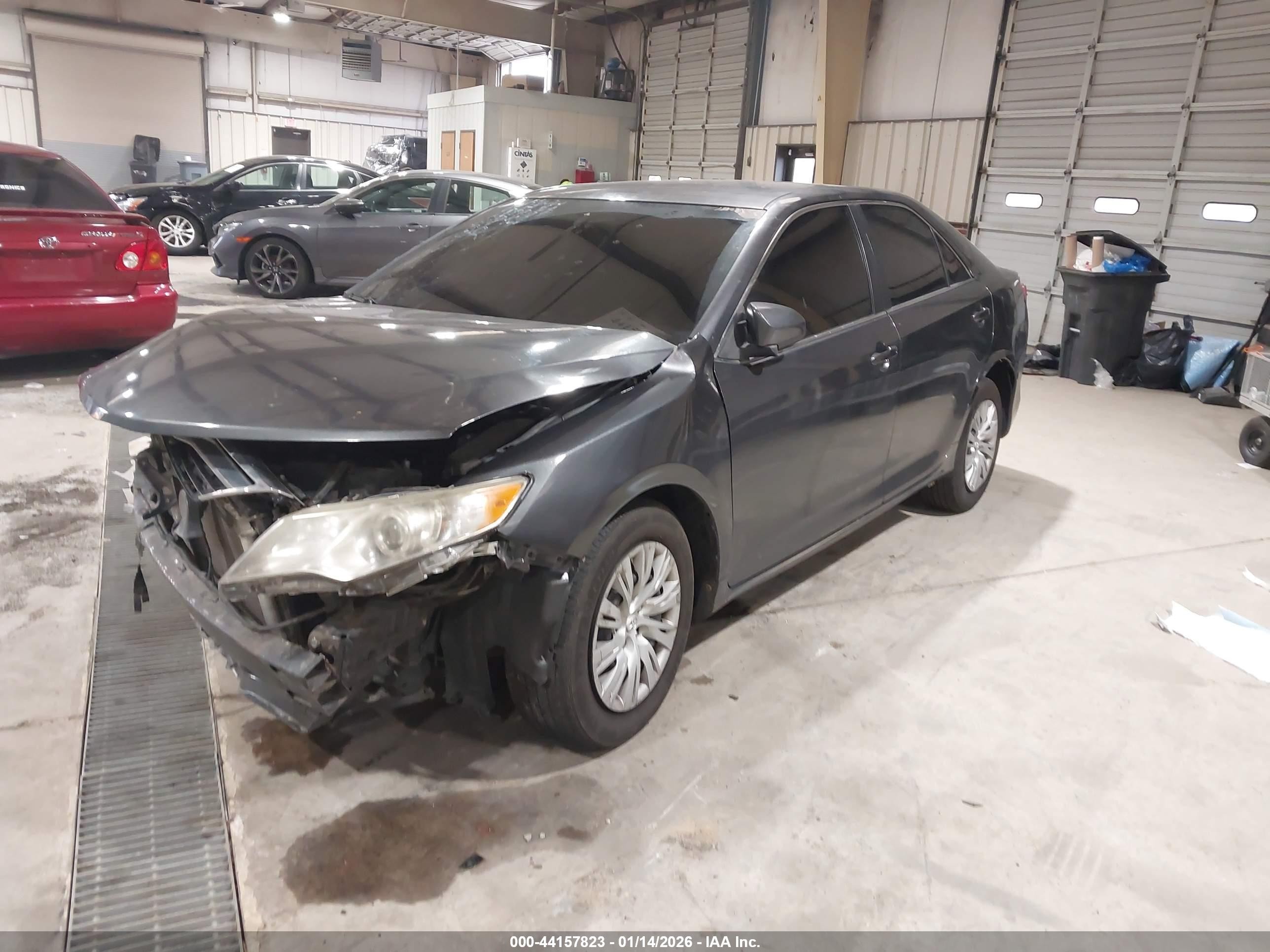 2012 Toyota Camry Le Silver vin: 4T1BF1FK3CU136041