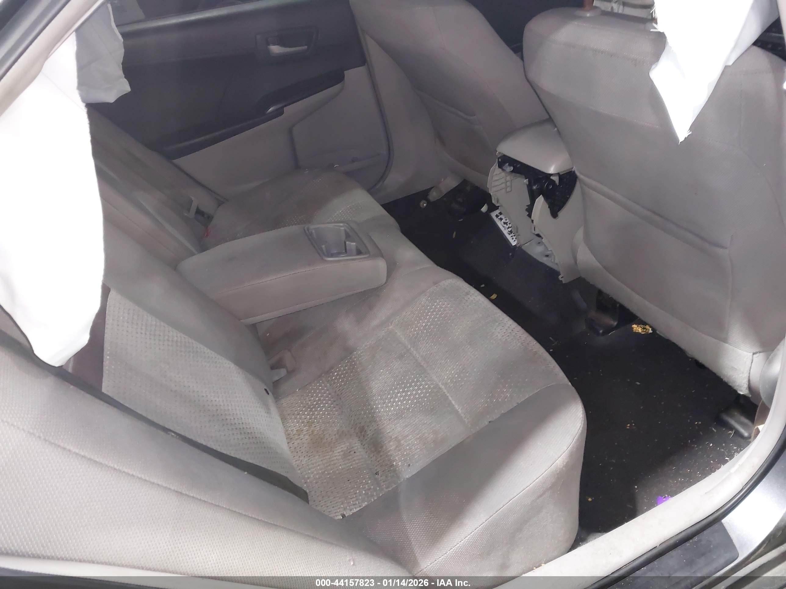 2012 Toyota Camry Le Silver vin: 4T1BF1FK3CU136041