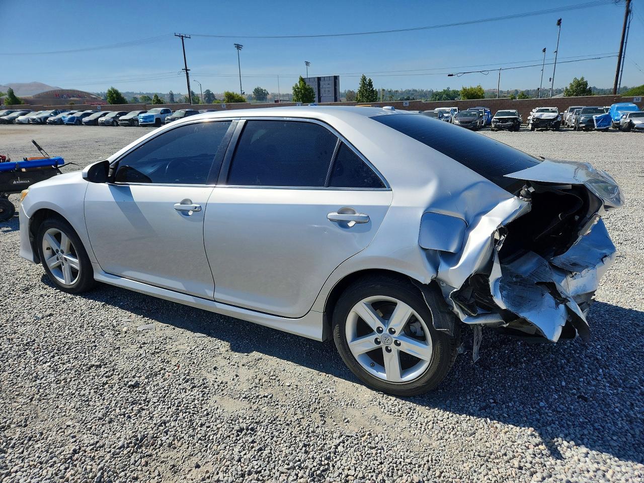 2012 Toyota Camry Se Silver vin: 4T1BF1FK3CU138629