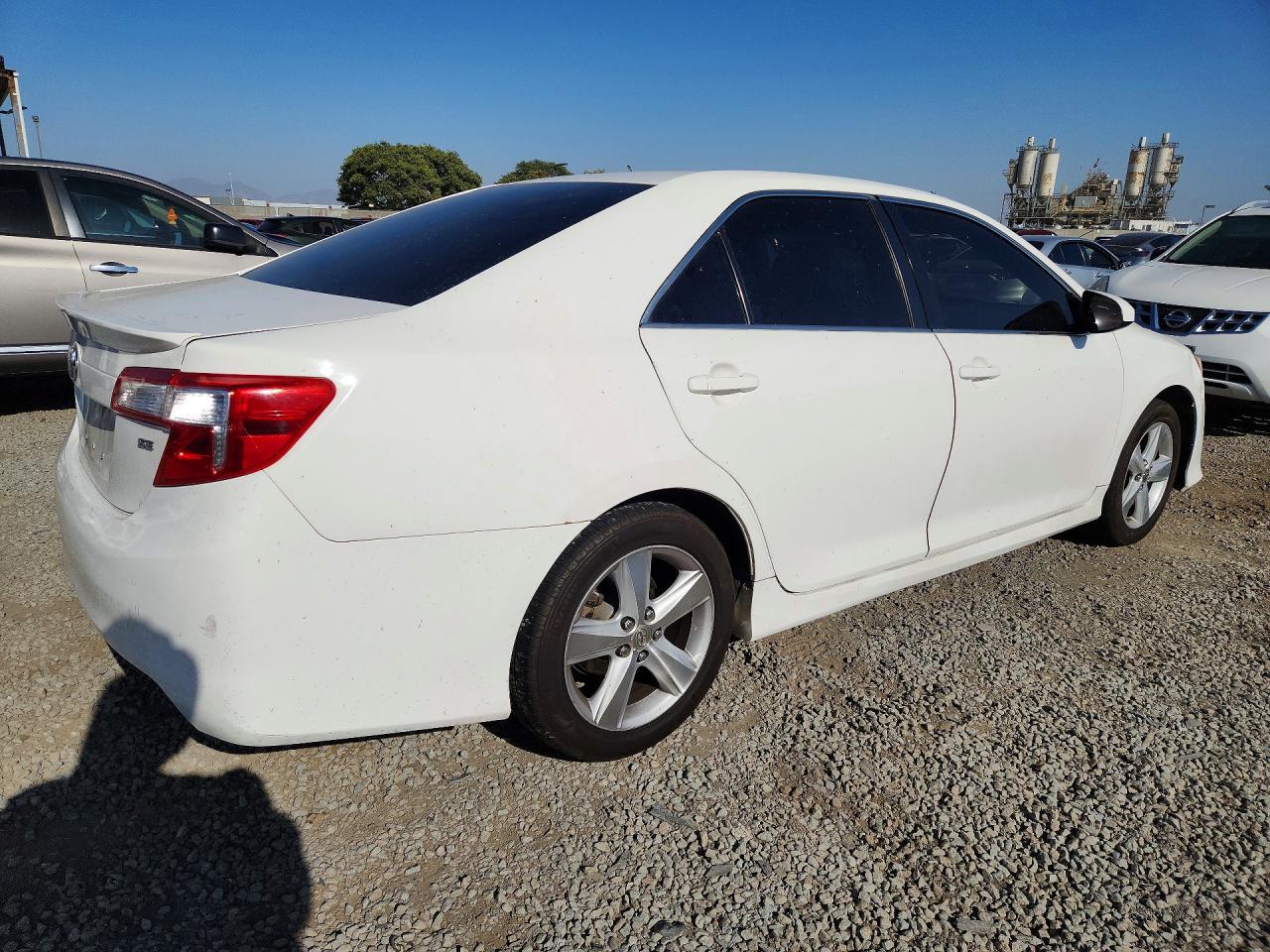 2012 Toyota Camry Se White vin: 4T1BF1FK3CU159951