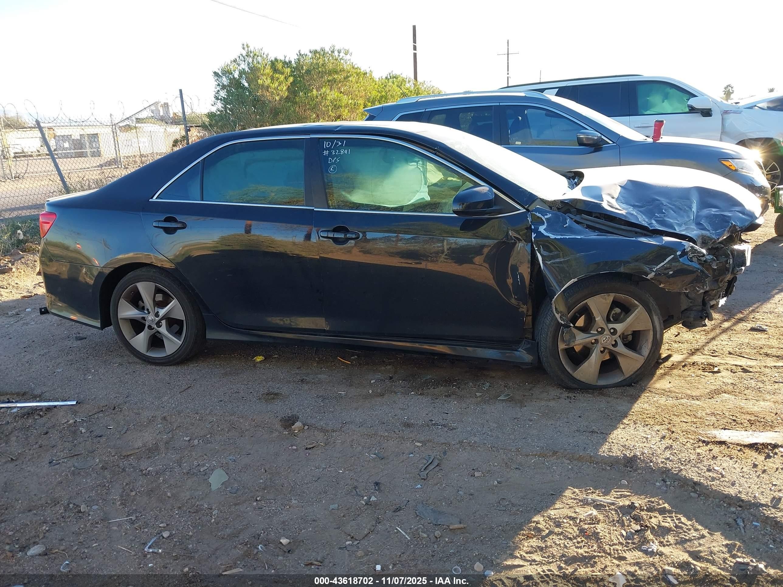 2012 Toyota Camry Se Limited Edition Black vin: 4T1BF1FK3CU161425
