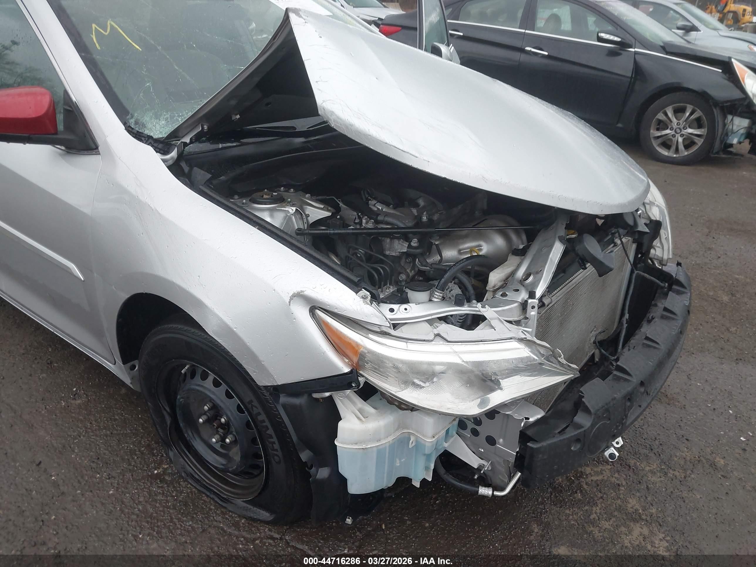 2012 Toyota Camry Le Silver vin: 4T1BF1FK3CU161618