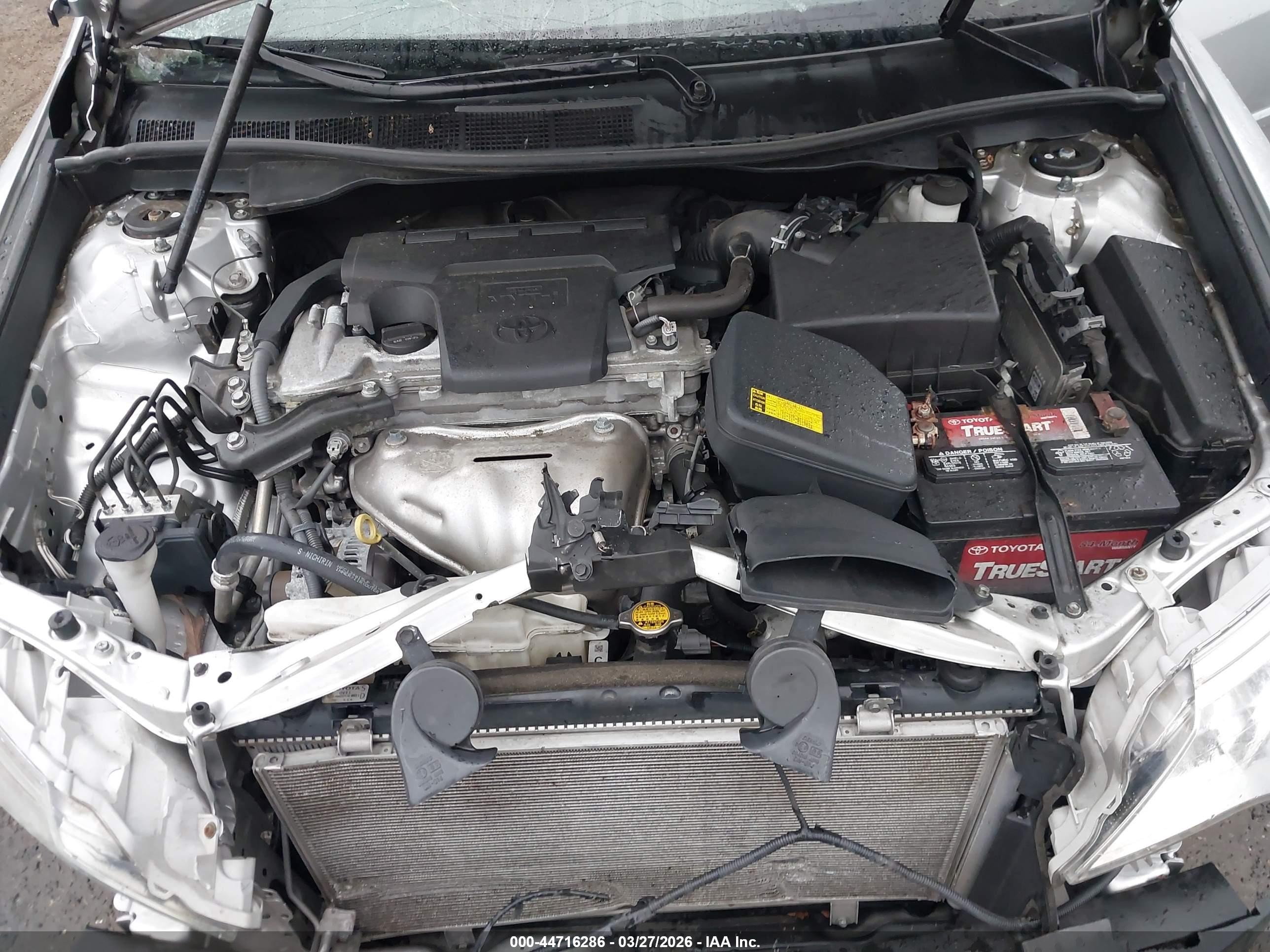 2012 Toyota Camry Le Silver vin: 4T1BF1FK3CU161618