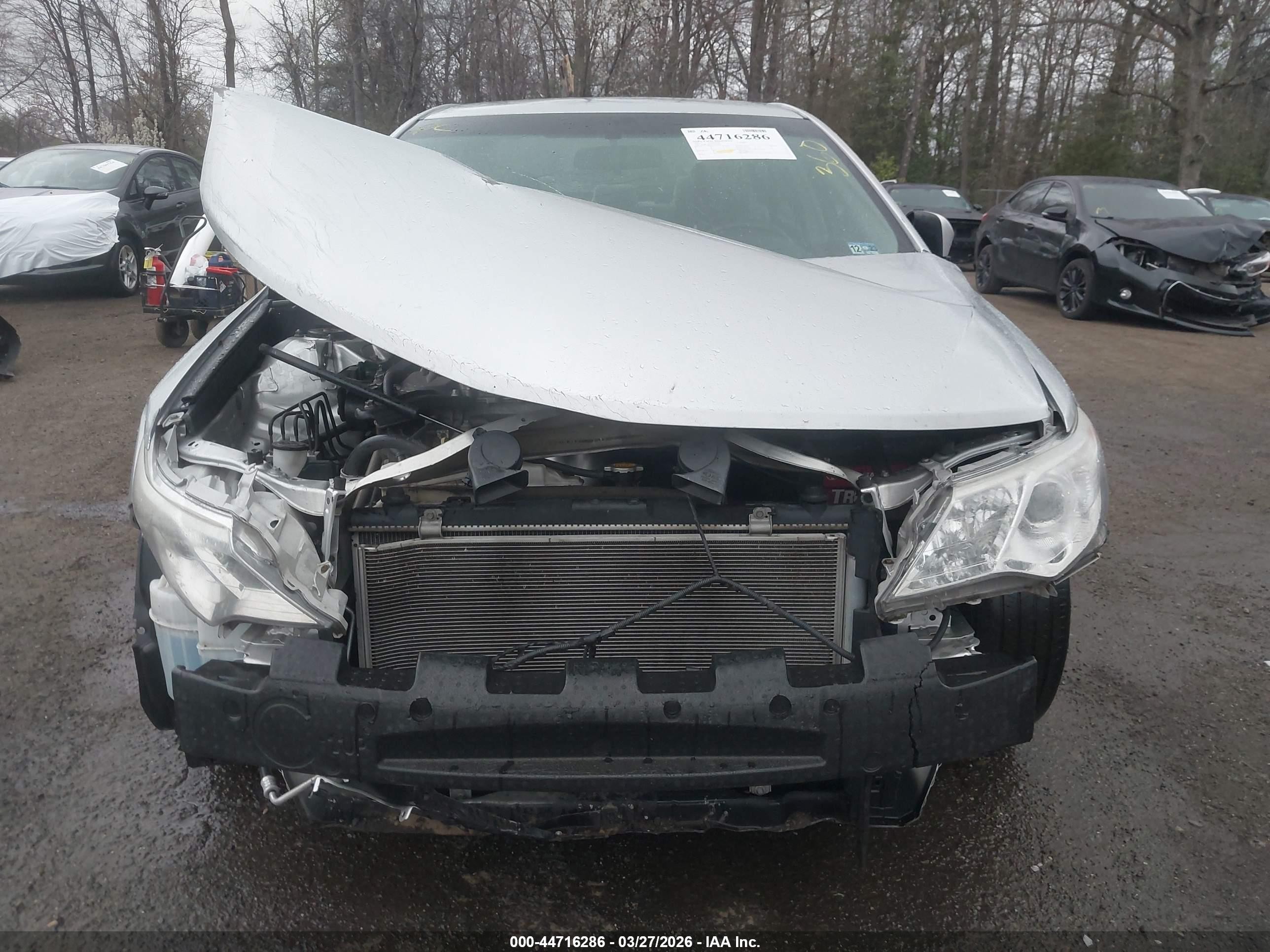 2012 Toyota Camry Le Silver vin: 4T1BF1FK3CU161618