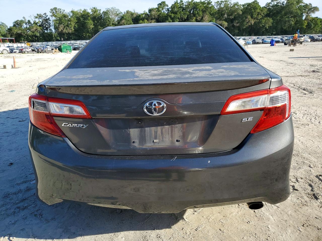 2012 Toyota Camry Se Gray vin: 4T1BF1FK3CU165068