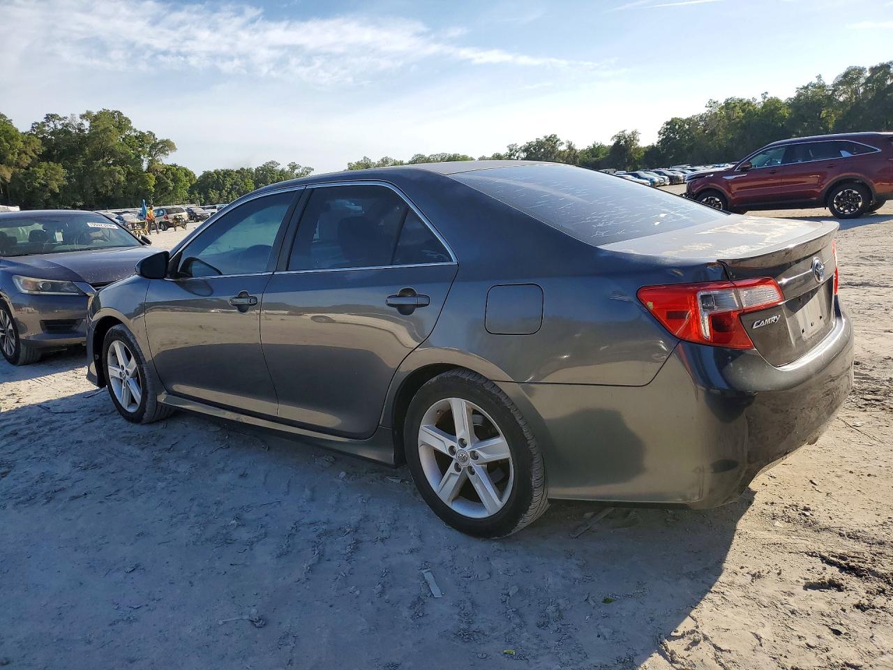 2012 Toyota Camry Se Gray vin: 4T1BF1FK3CU165068
