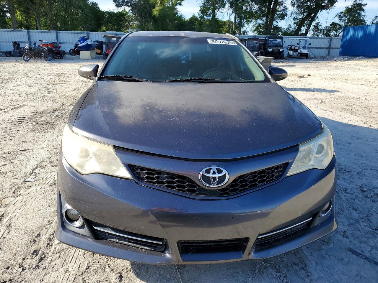 2012 Toyota Camry Se Gray vin: 4T1BF1FK3CU165068