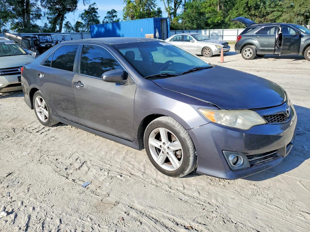 2012 Toyota Camry Se Gray vin: 4T1BF1FK3CU165068