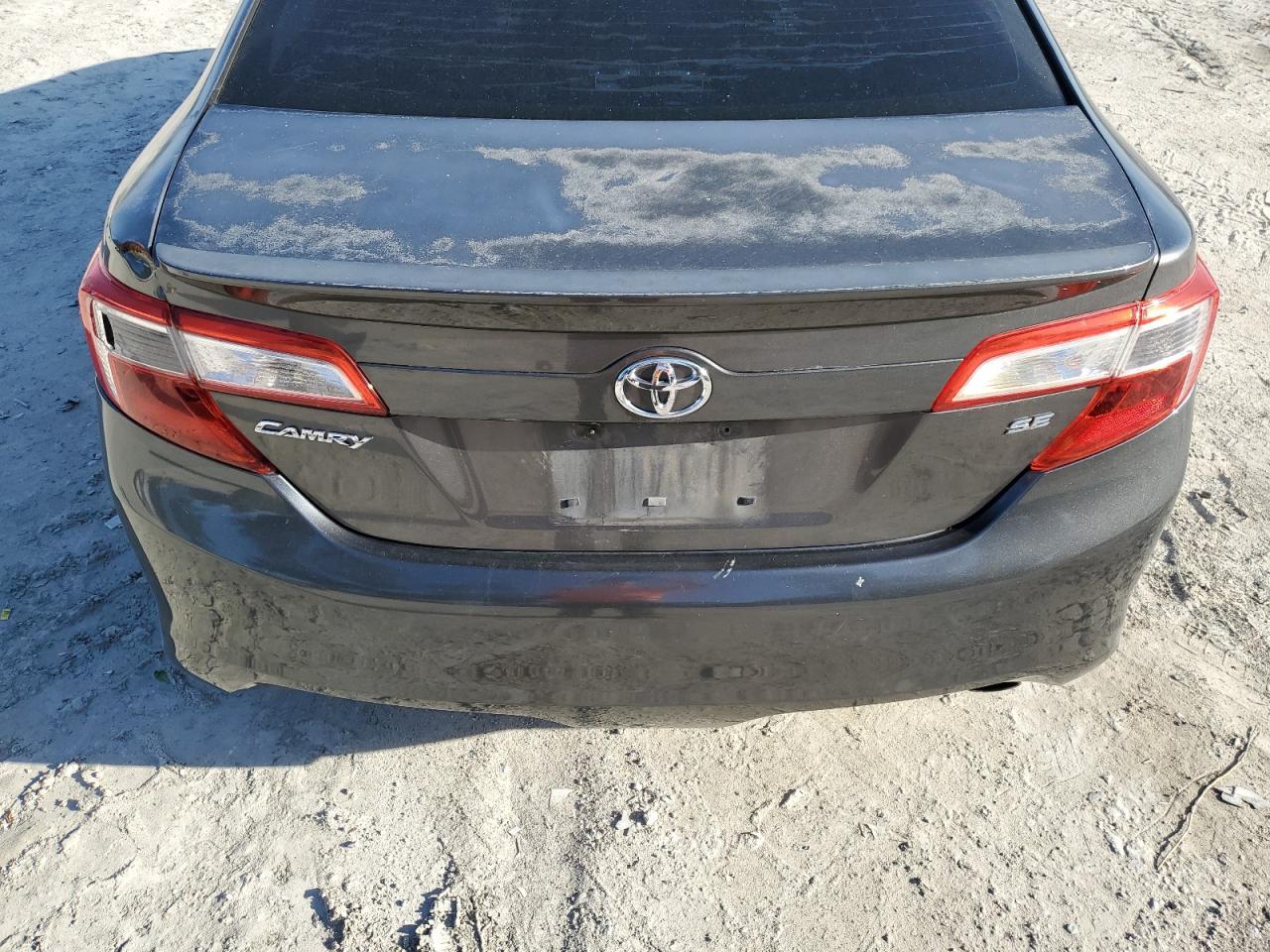 2012 Toyota Camry Se Gray vin: 4T1BF1FK3CU165068 Damage: Deck Lid, Oxidized, > 12 Inches