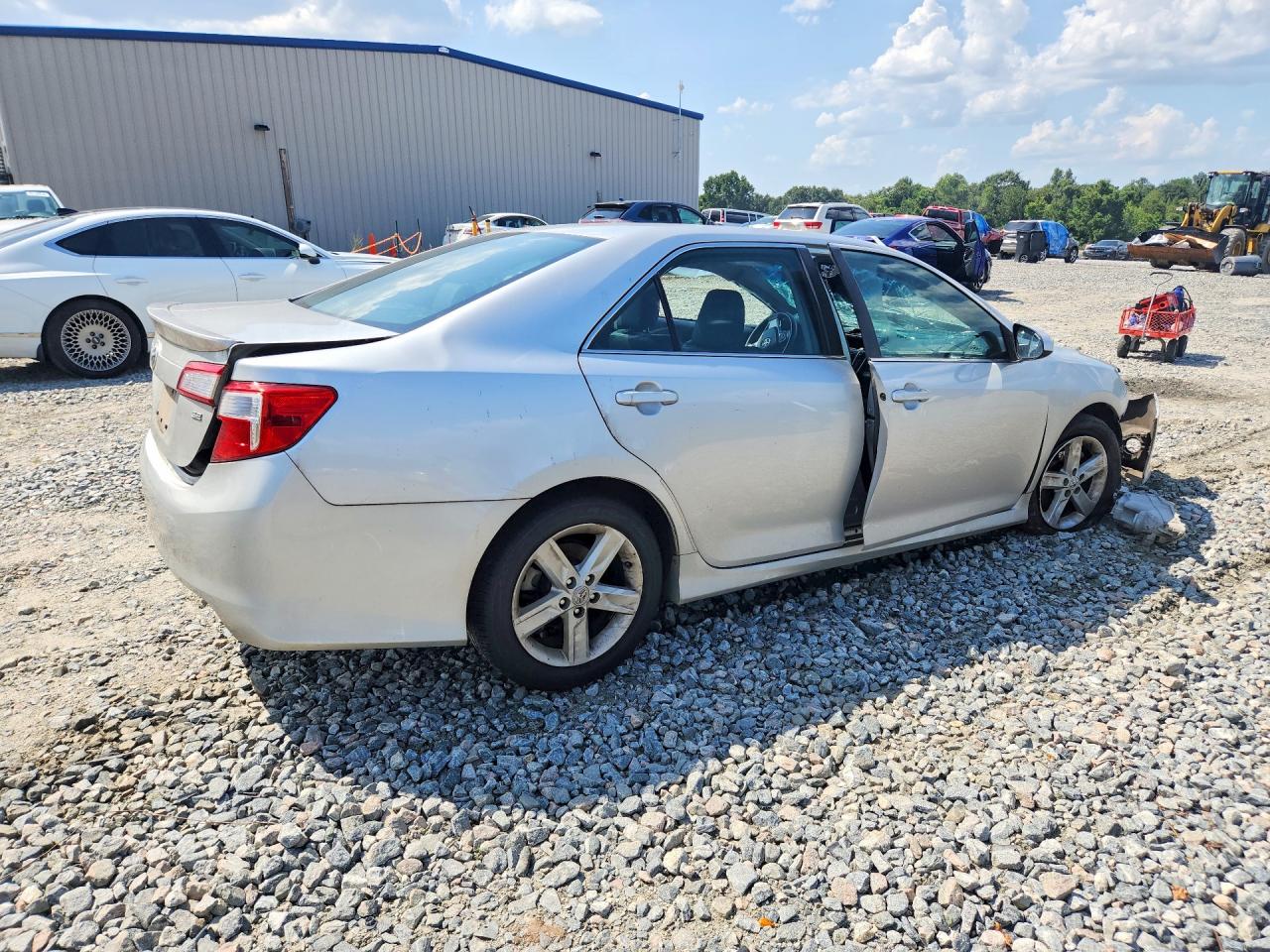 2012 Toyota Camry Se Silver vin: 4T1BF1FK3CU172098