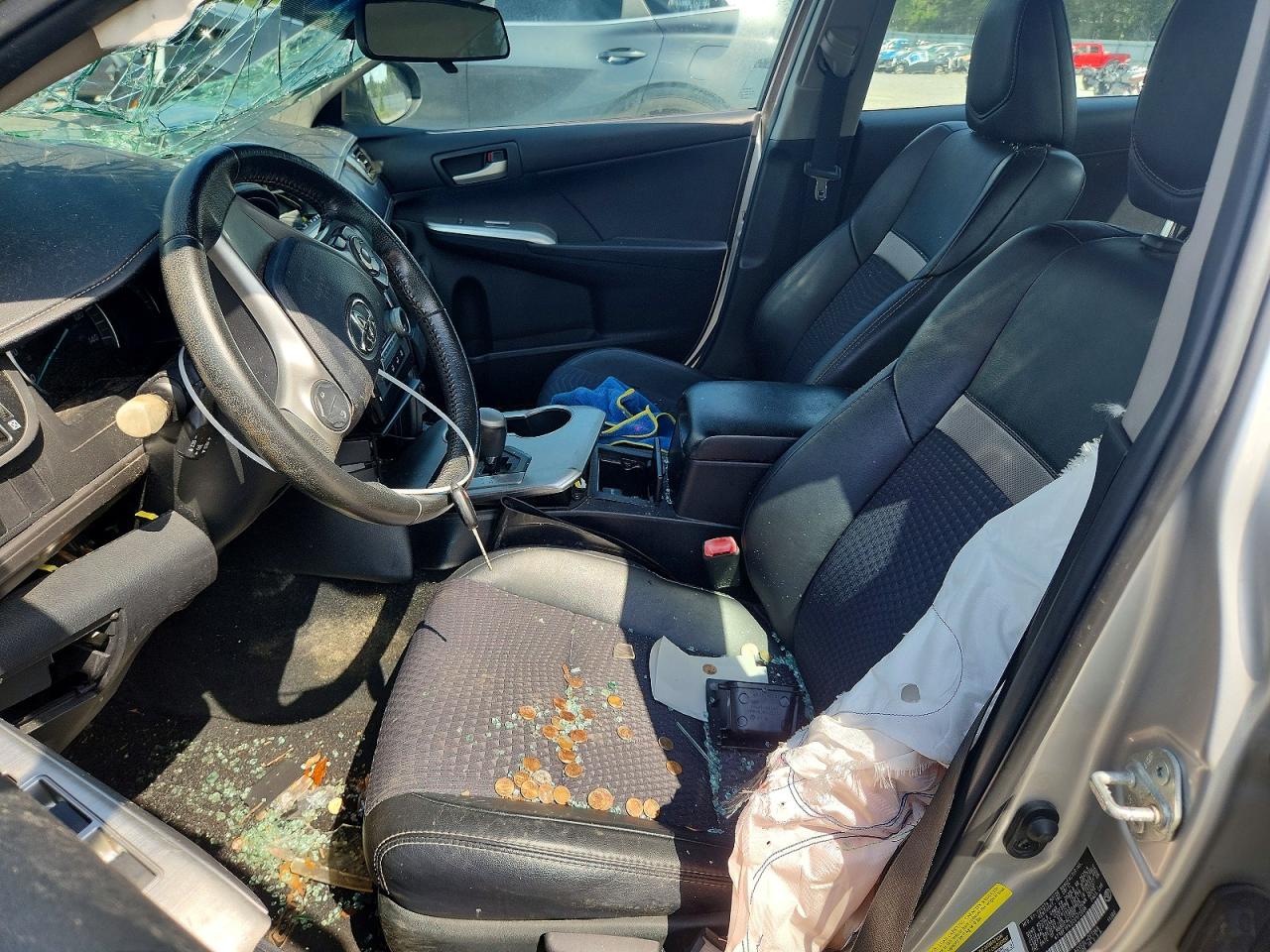 2012 Toyota Camry Se Silver vin: 4T1BF1FK3CU172098