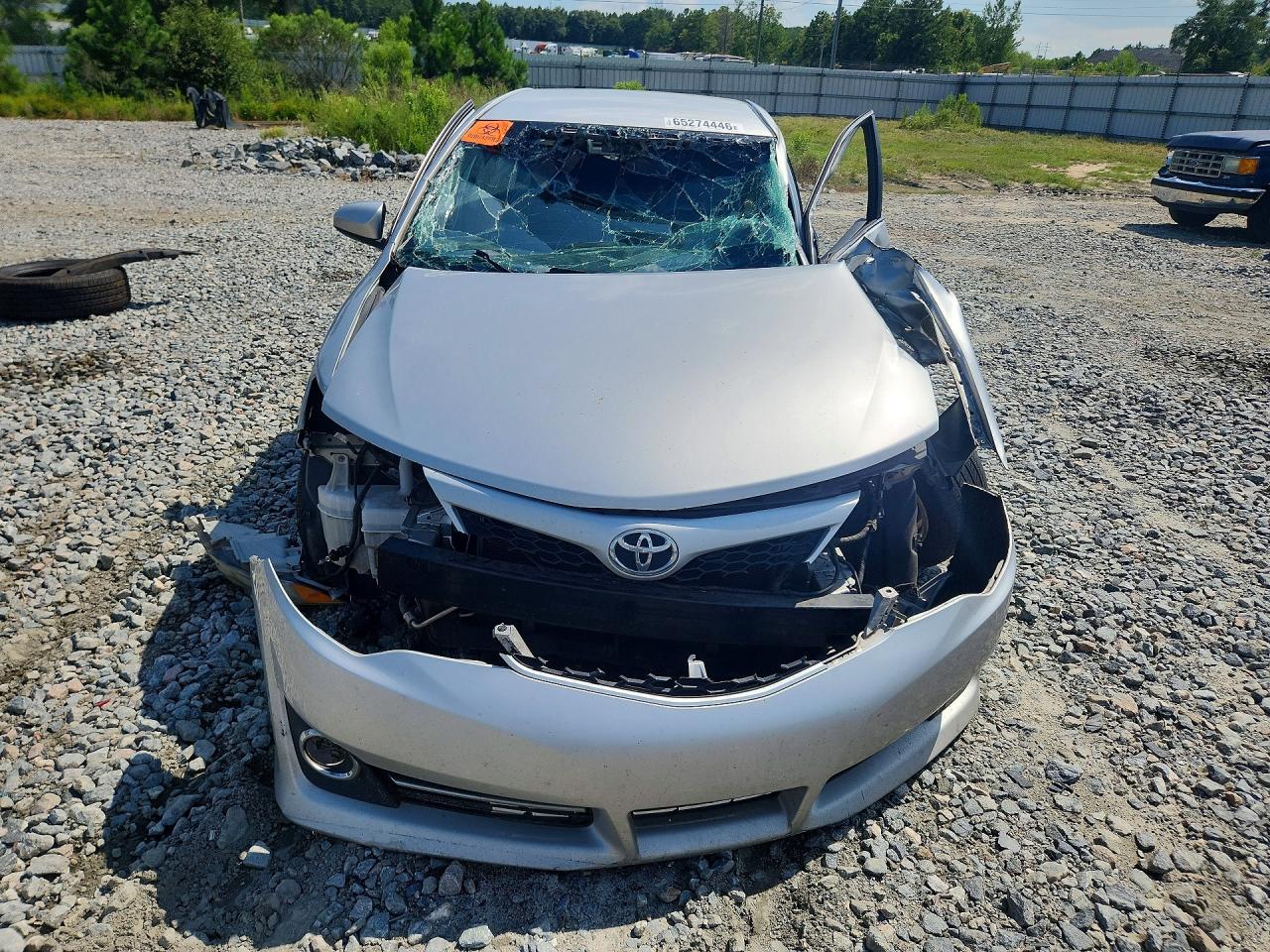 2012 Toyota Camry Se Silver vin: 4T1BF1FK3CU172098