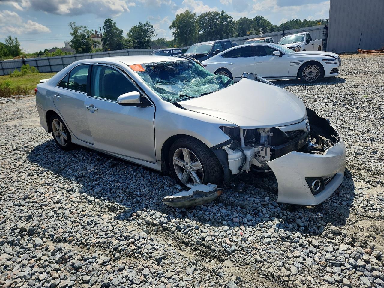 2012 Toyota Camry Se Silver vin: 4T1BF1FK3CU172098
