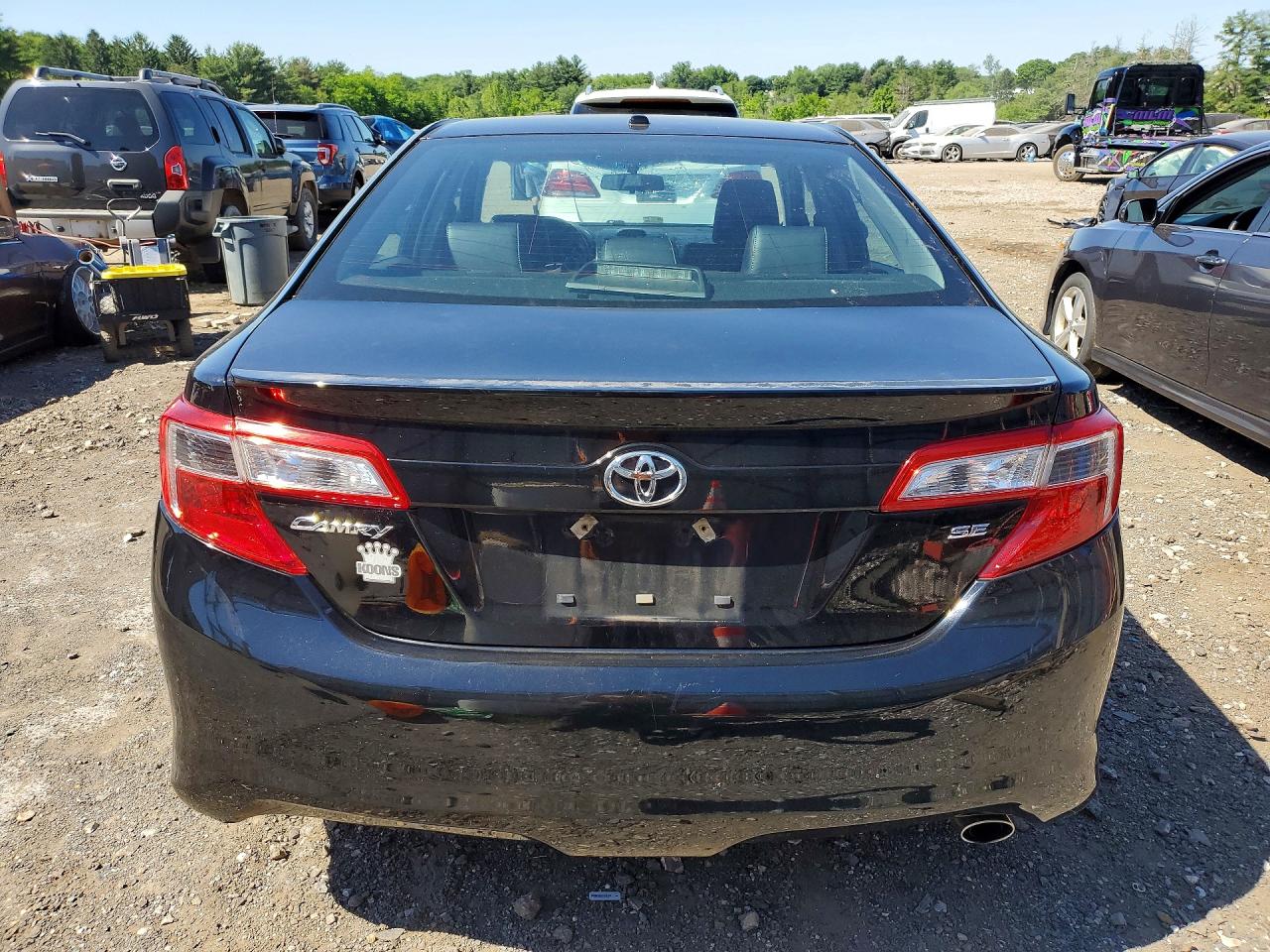 2012 Toyota Camry Se Sport Limited Edition Black vin: 4T1BF1FK3CU172165