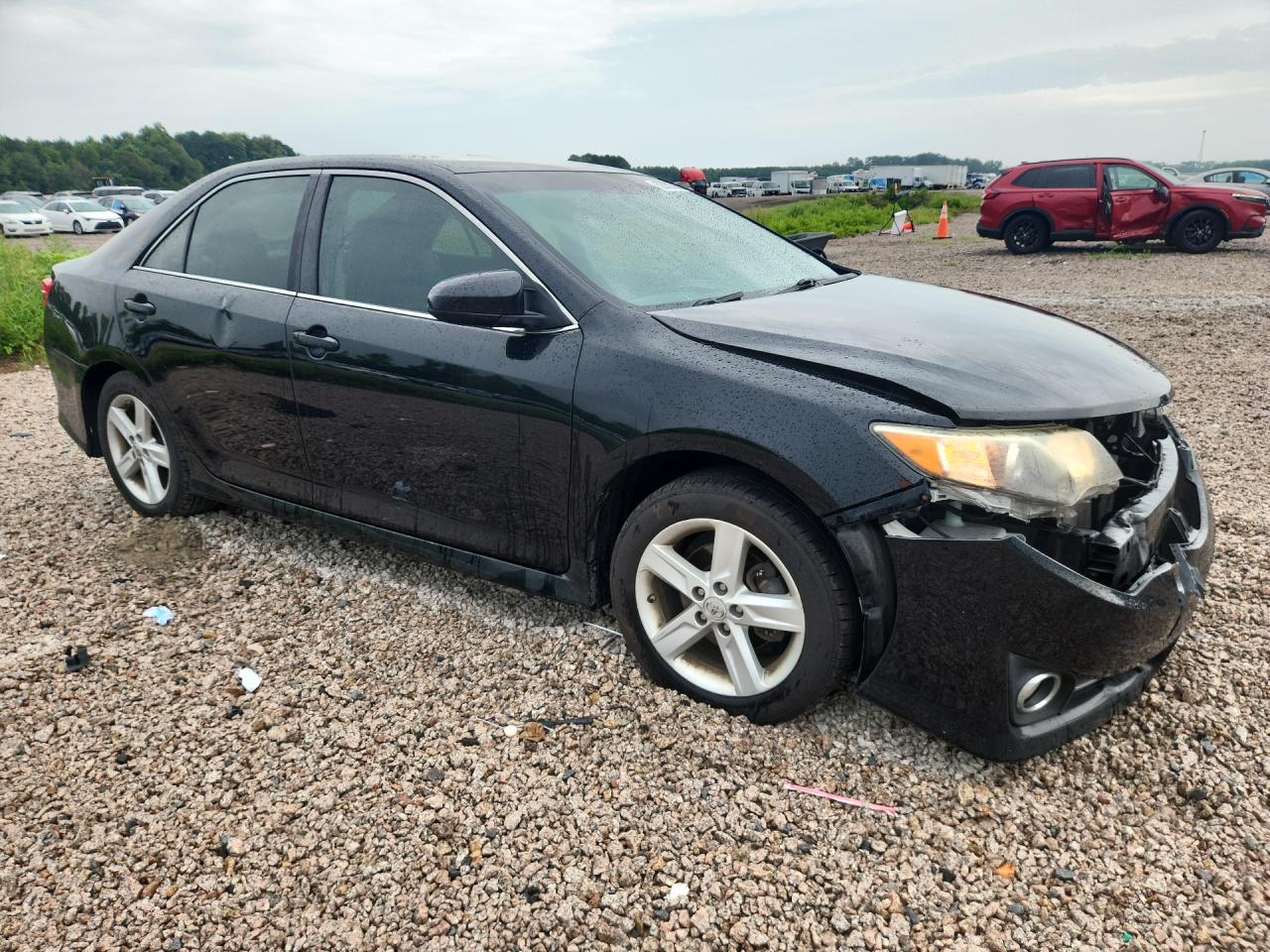 2012 Toyota Camry Se Black vin: 4T1BF1FK3CU179441