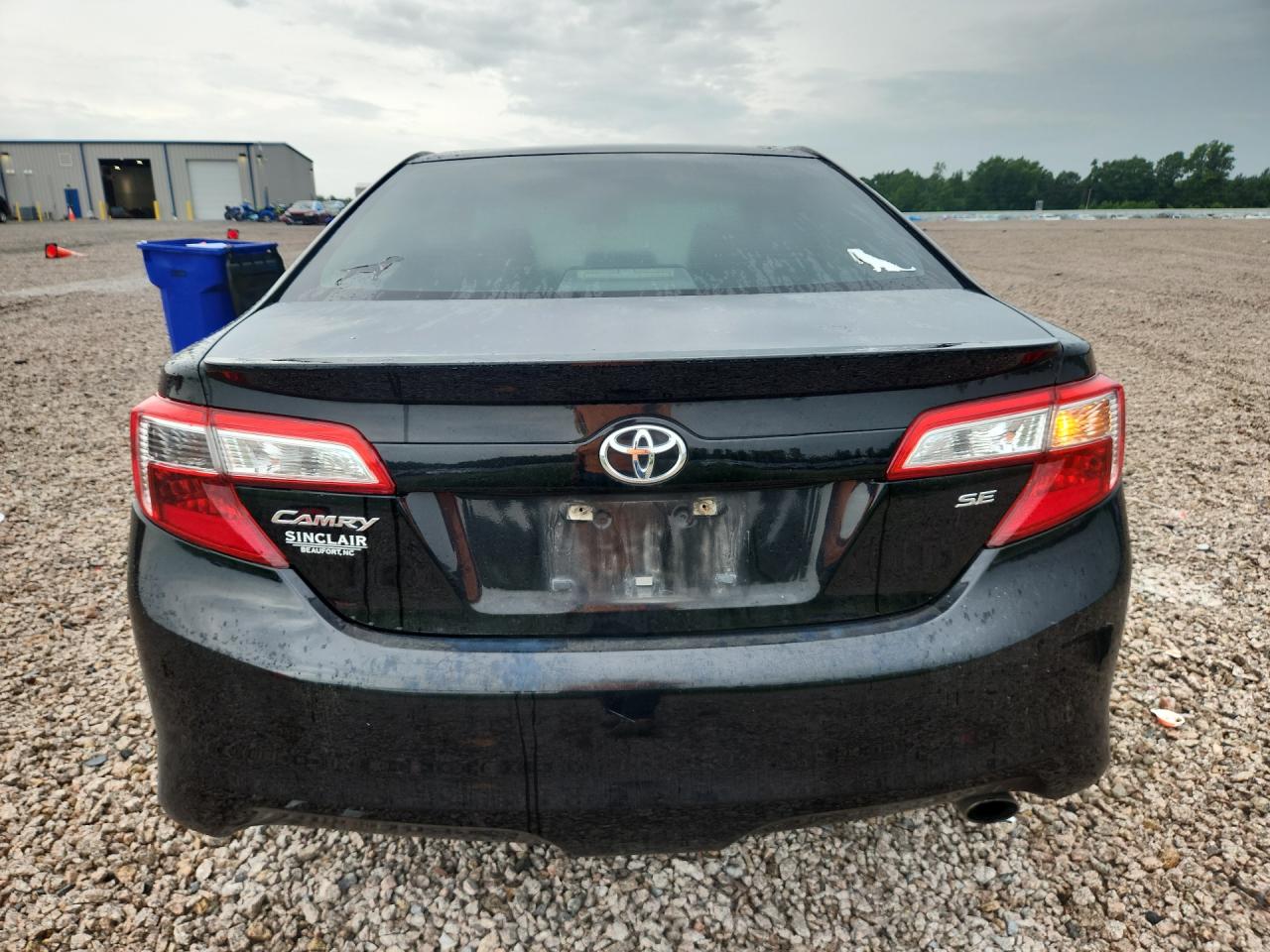 2012 Toyota Camry Se Black vin: 4T1BF1FK3CU179441