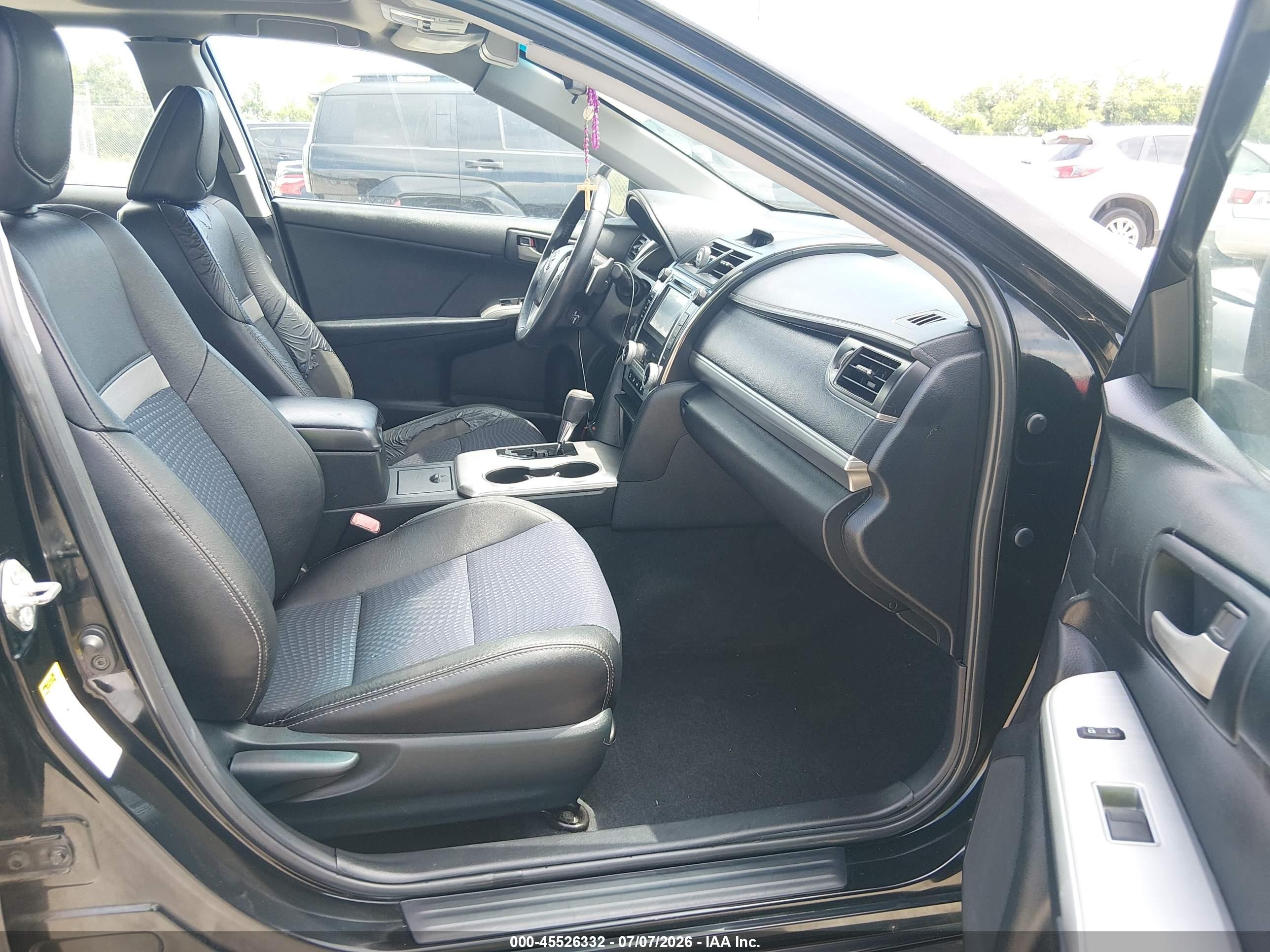 2012 Toyota Camry Se Limited Edition Черный vin: 4T1BF1FK3CU180346