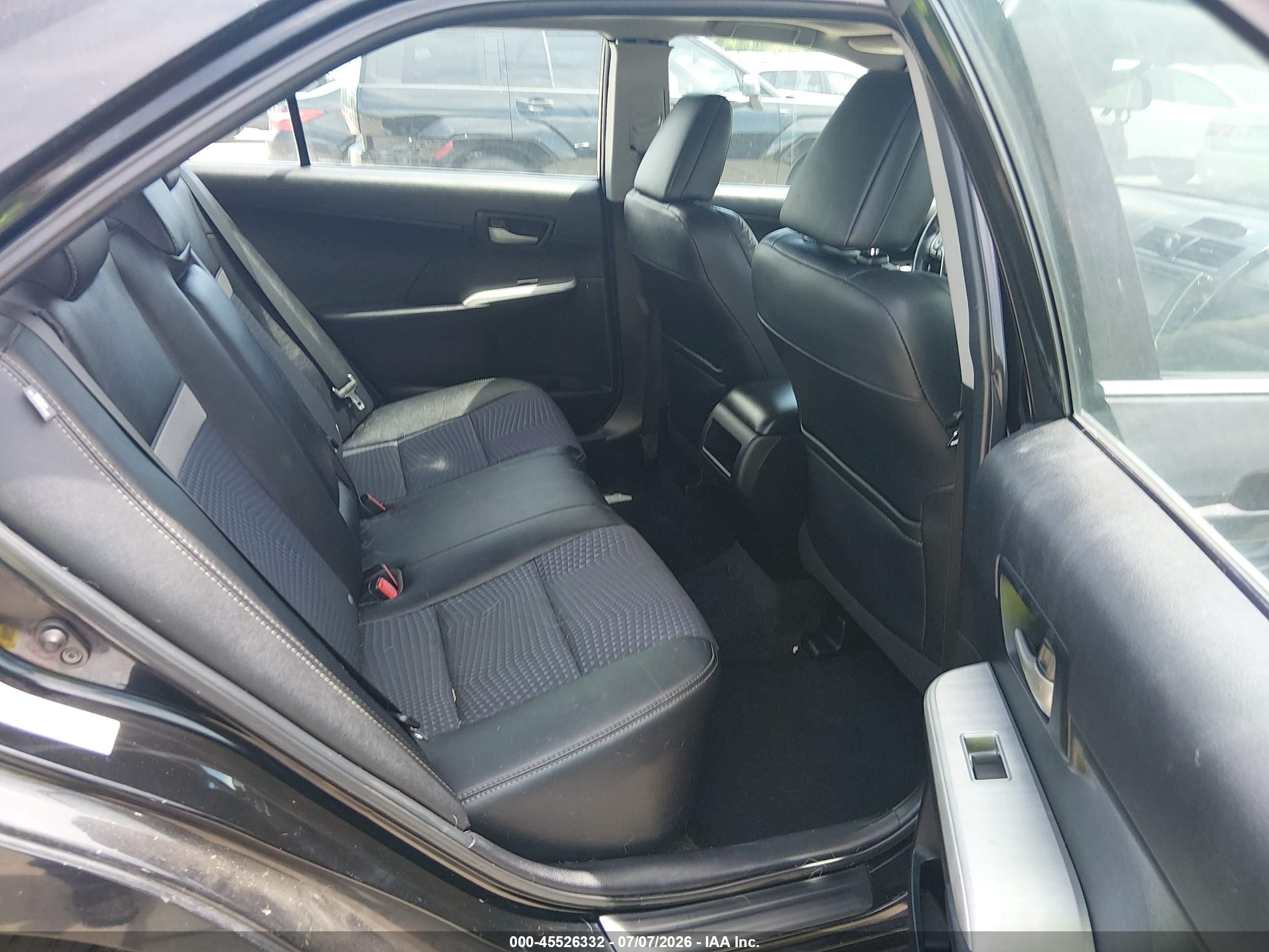 2012 Toyota Camry Se Limited Edition Черный vin: 4T1BF1FK3CU180346