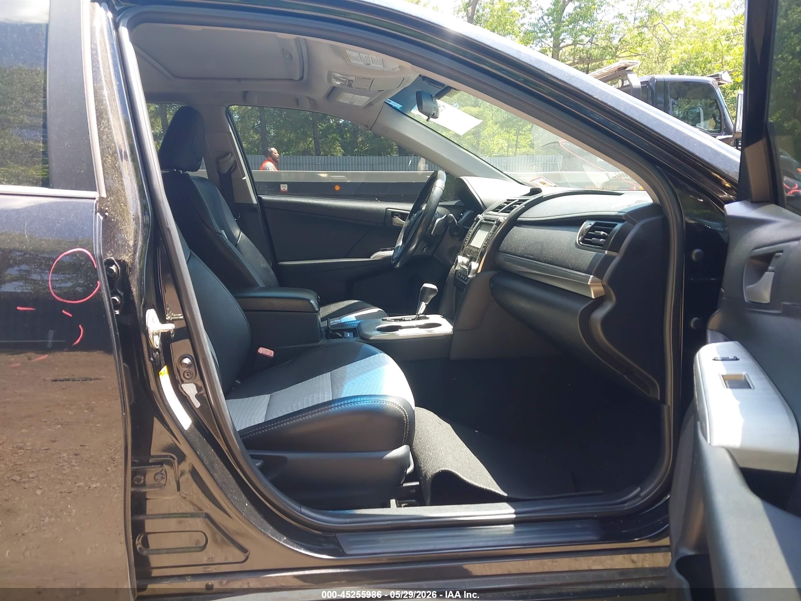 2012 Toyota Camry Se Limited Edition Black vin: 4T1BF1FK3CU182839