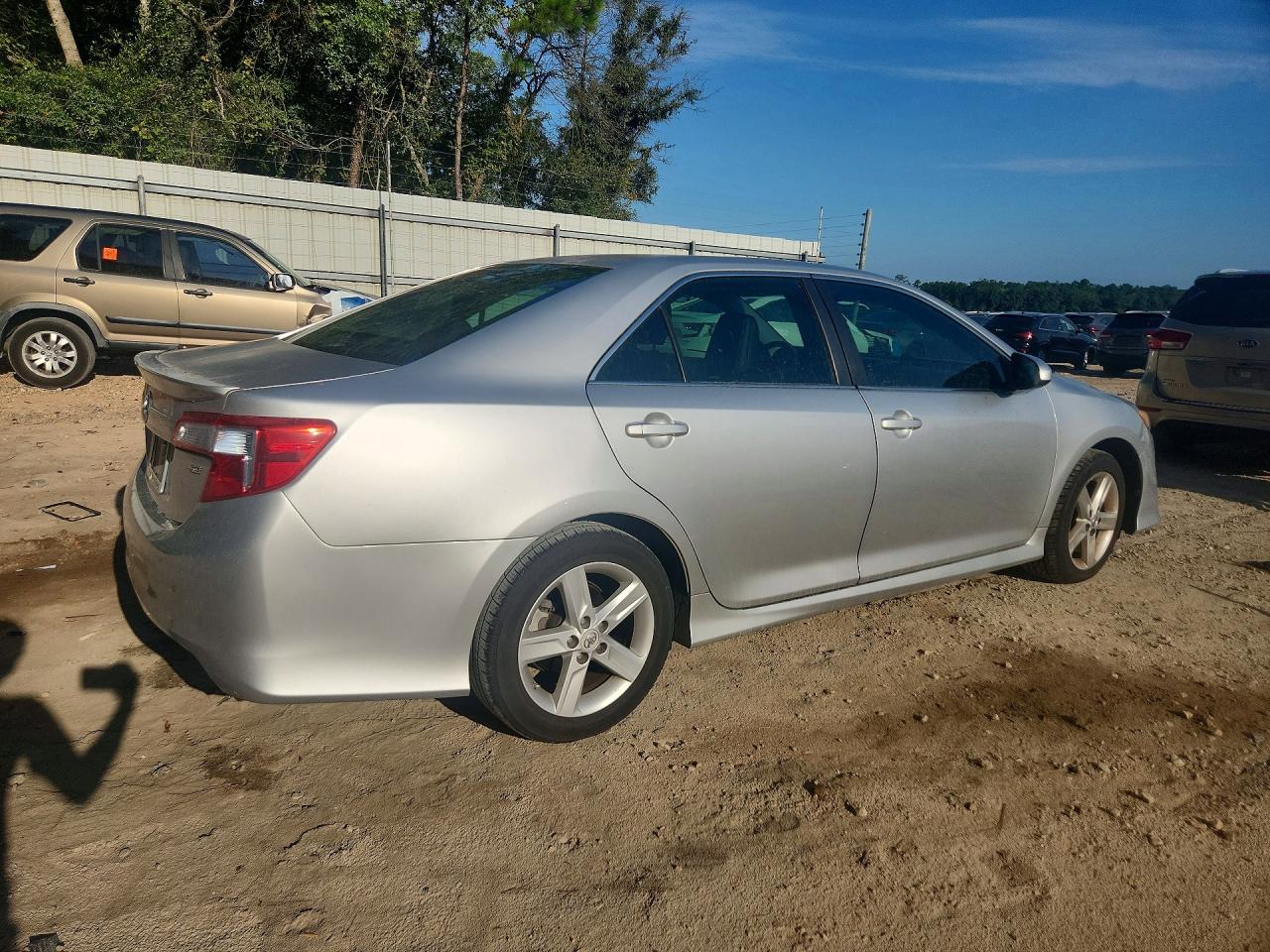 2012 Toyota Camry Se Silver vin: 4T1BF1FK3CU190794