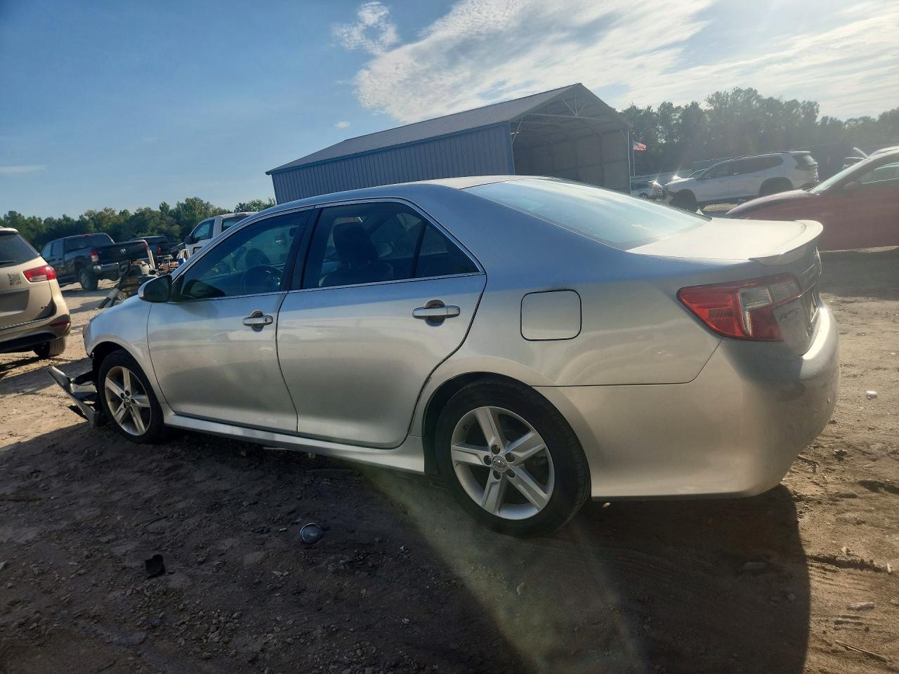 2012 Toyota Camry Se Silver vin: 4T1BF1FK3CU190794