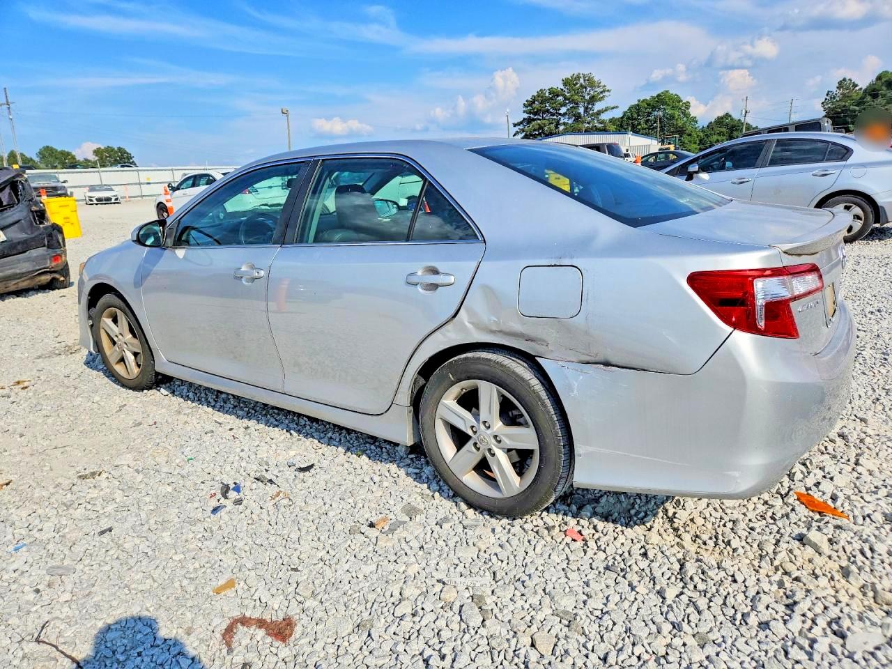 2012 Toyota Camry Se Silver vin: 4T1BF1FK3CU197938