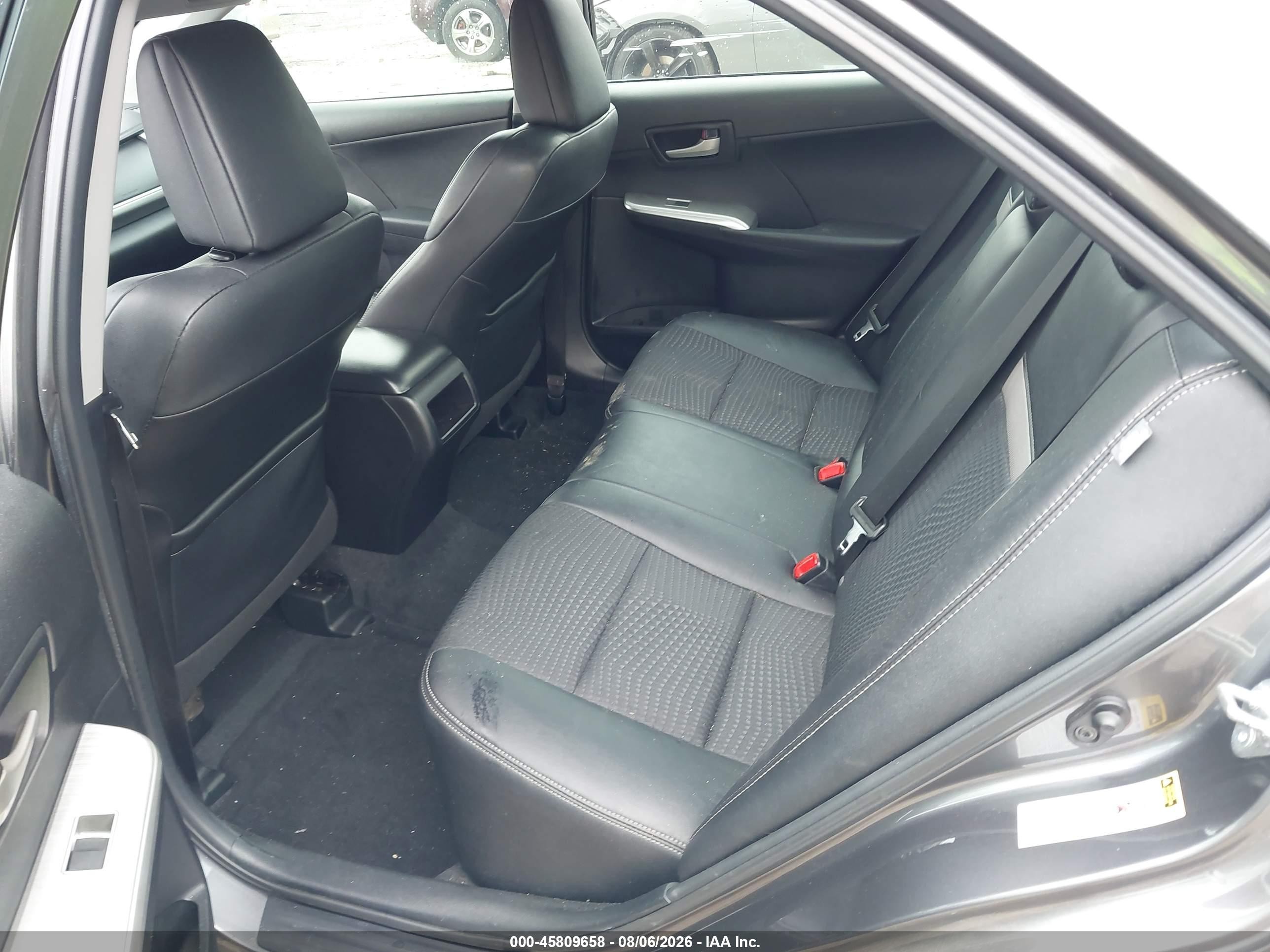 2012 Toyota Camry Se Серый vin: 4T1BF1FK3CU202605