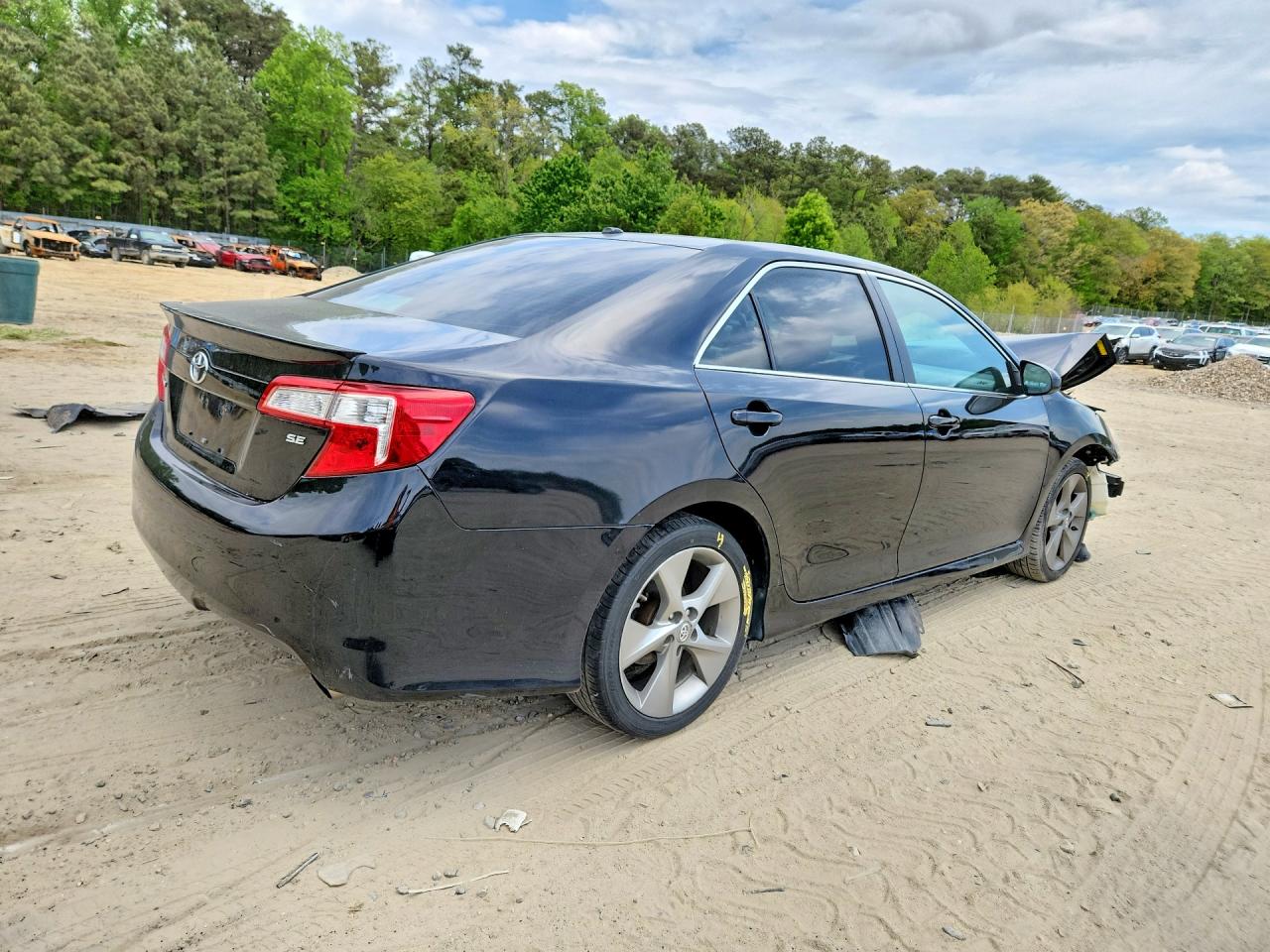 2012 Toyota Camry Se Sport Limited Edition Black vin: 4T1BF1FK3CU202801