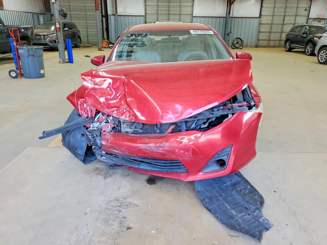 2012 Toyota Camry Le Red vin: 4T1BF1FK3CU503584