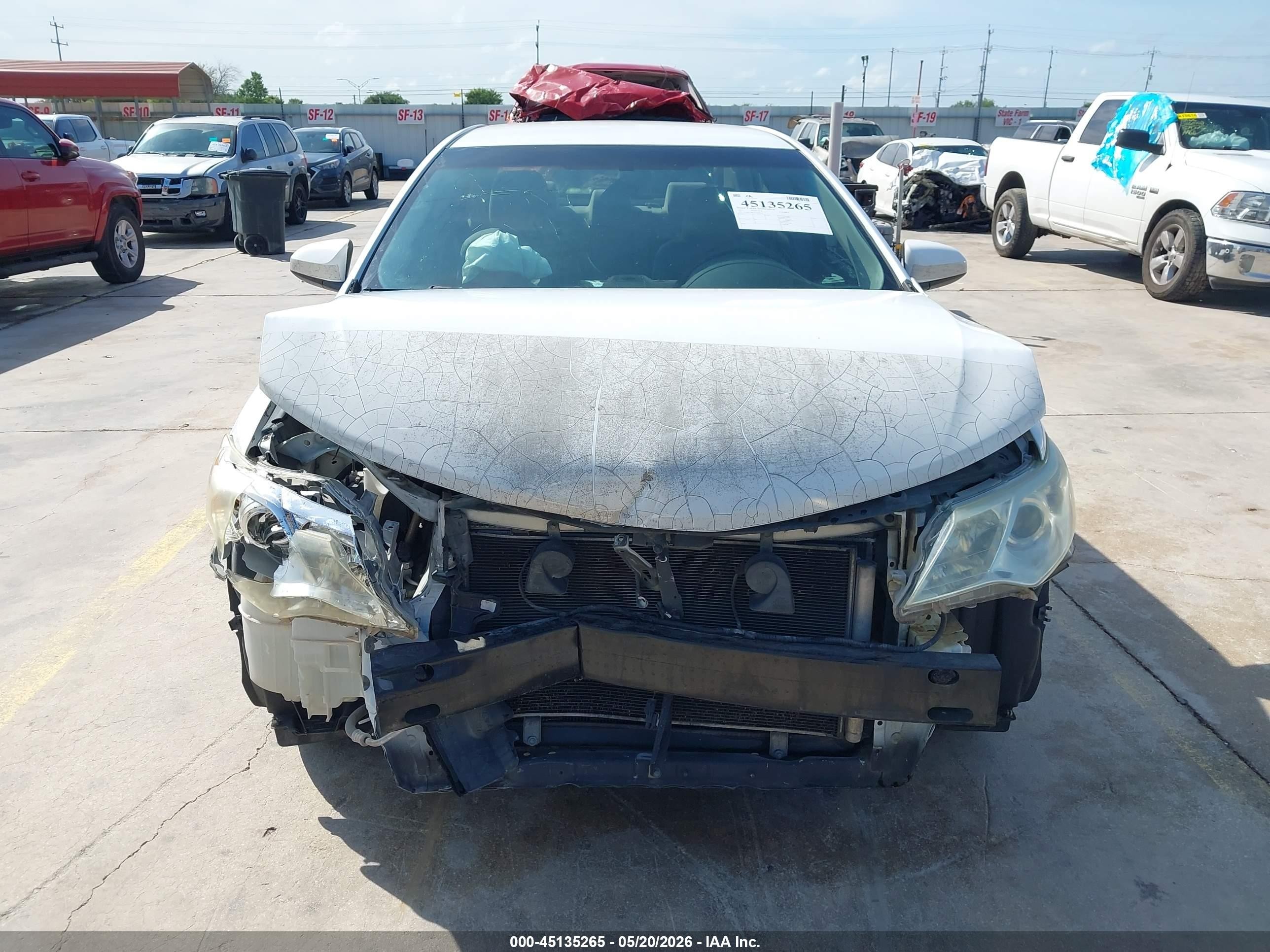 2012 Toyota Camry L Beige vin: 4T1BF1FK3CU506162