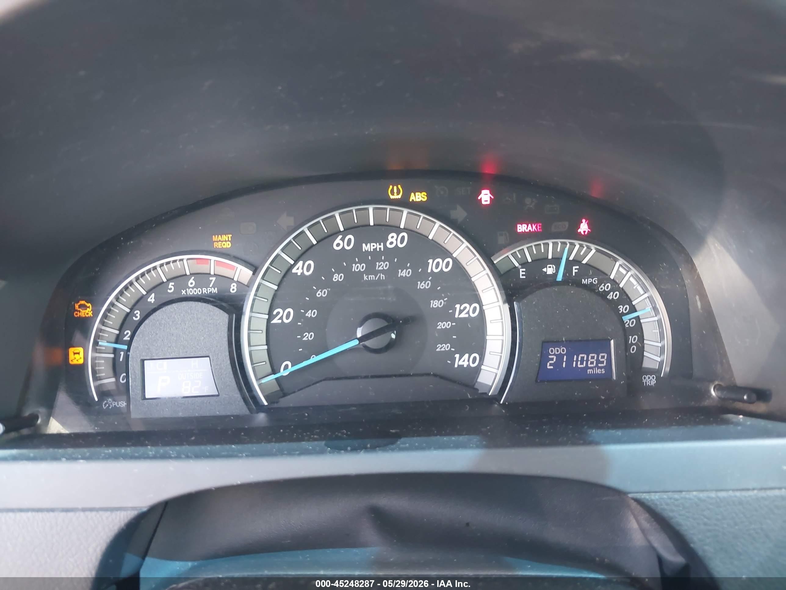 2012 Toyota Camry Se Синий vin: 4T1BF1FK3CU509286