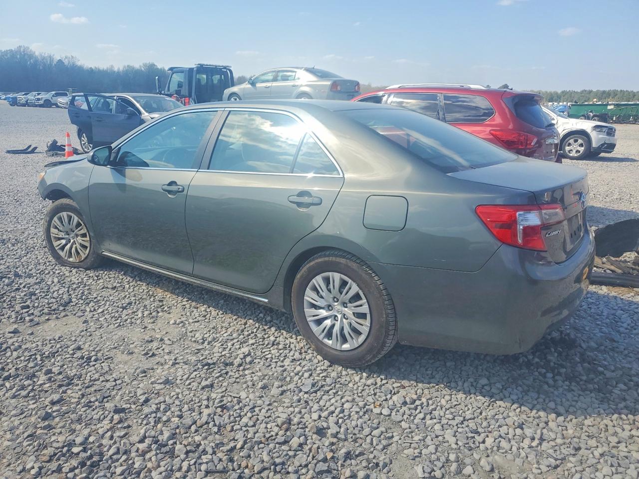 2012 Toyota Camry Le Gray vin: 4T1BF1FK3CU526086