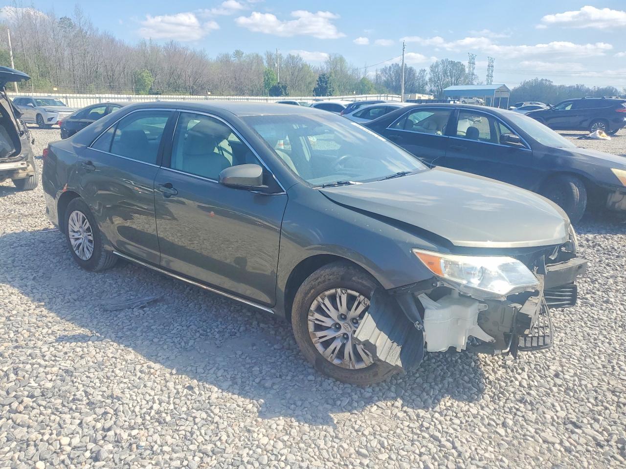 2012 Toyota Camry Le Gray vin: 4T1BF1FK3CU526086