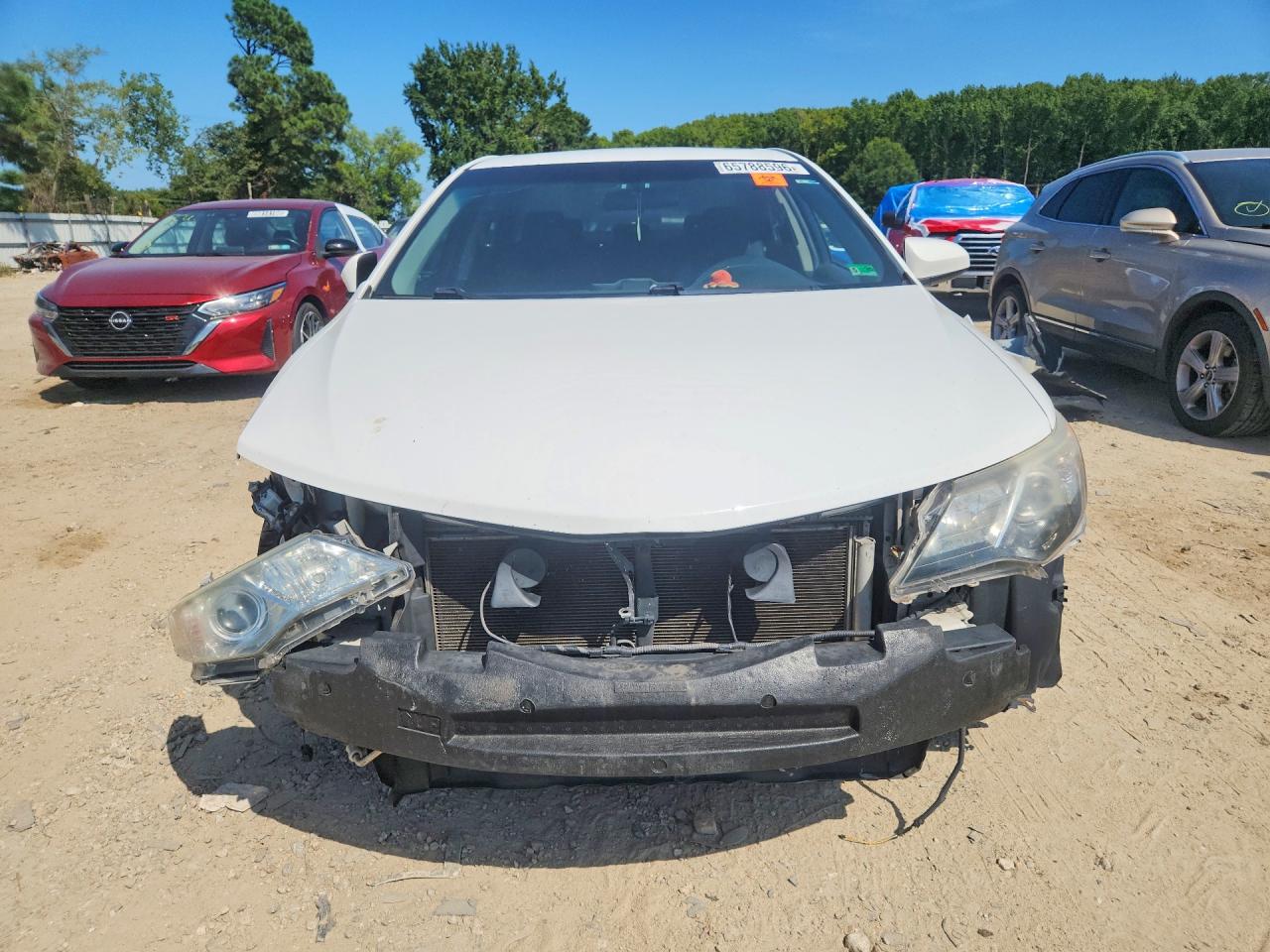 2012 Toyota Camry Se White vin: 4T1BF1FK3CU534673