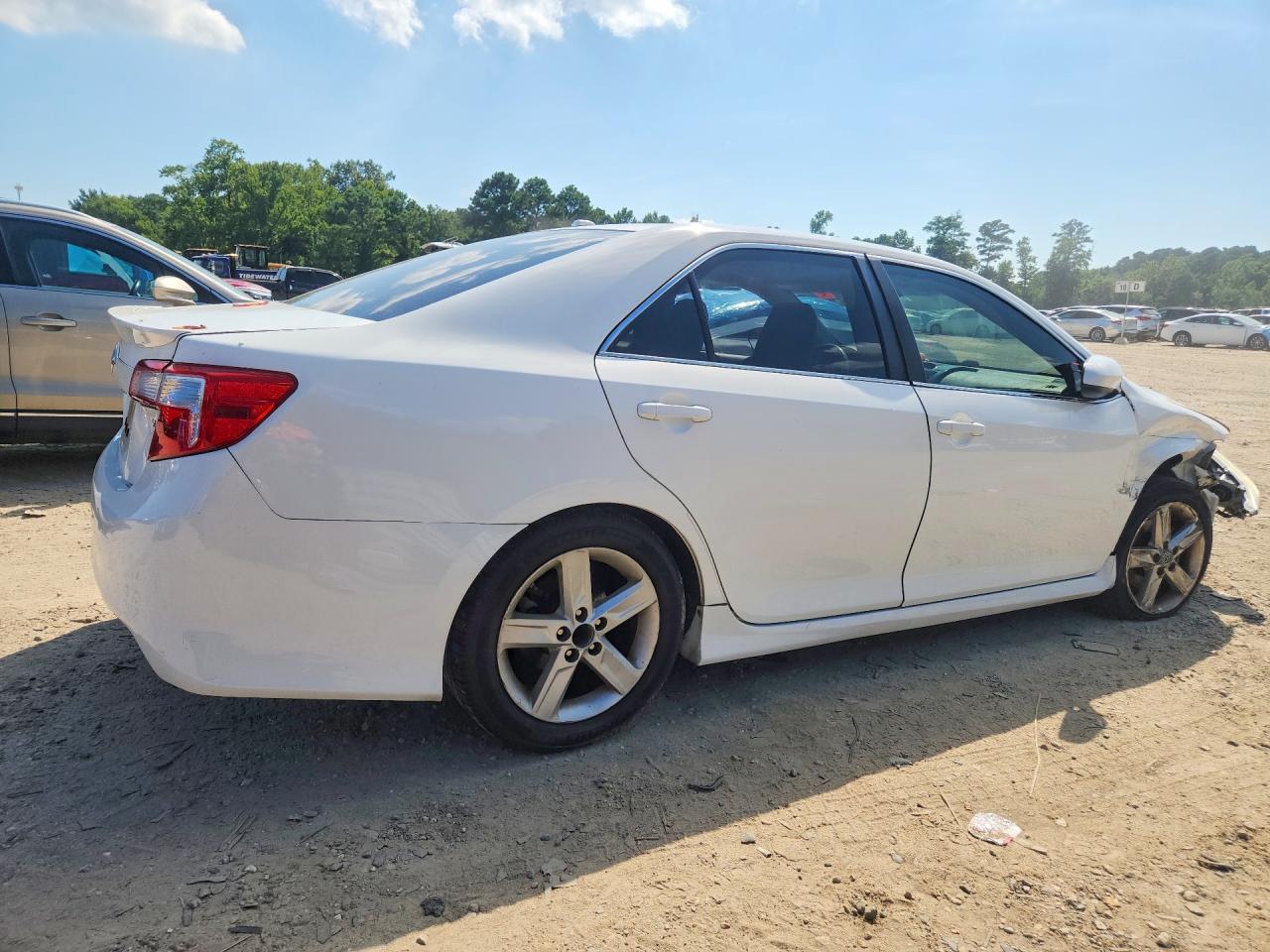 2012 Toyota Camry Se White vin: 4T1BF1FK3CU534673