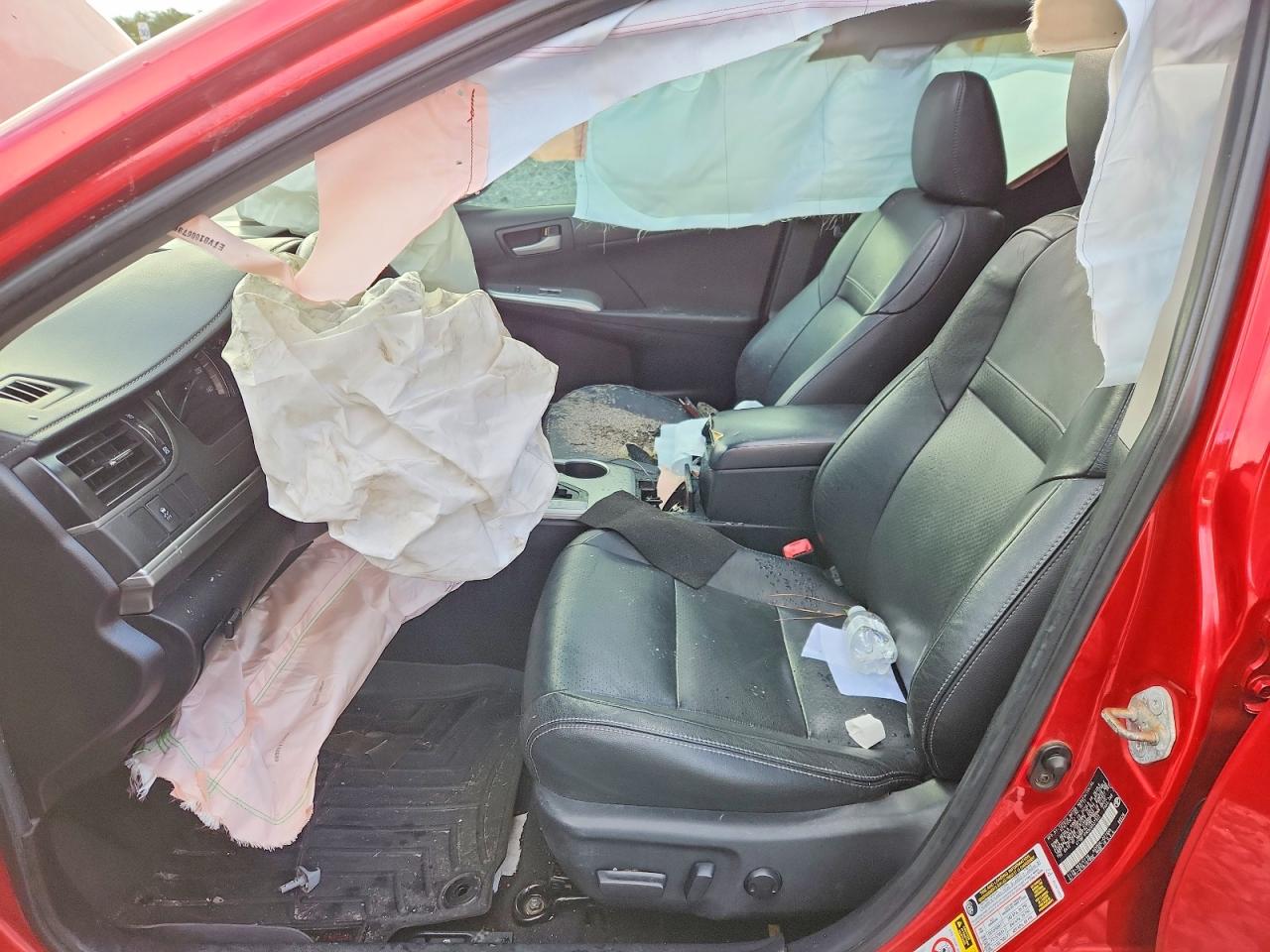 2012 Toyota Camry Se Red vin: 4T1BF1FK3CU537332