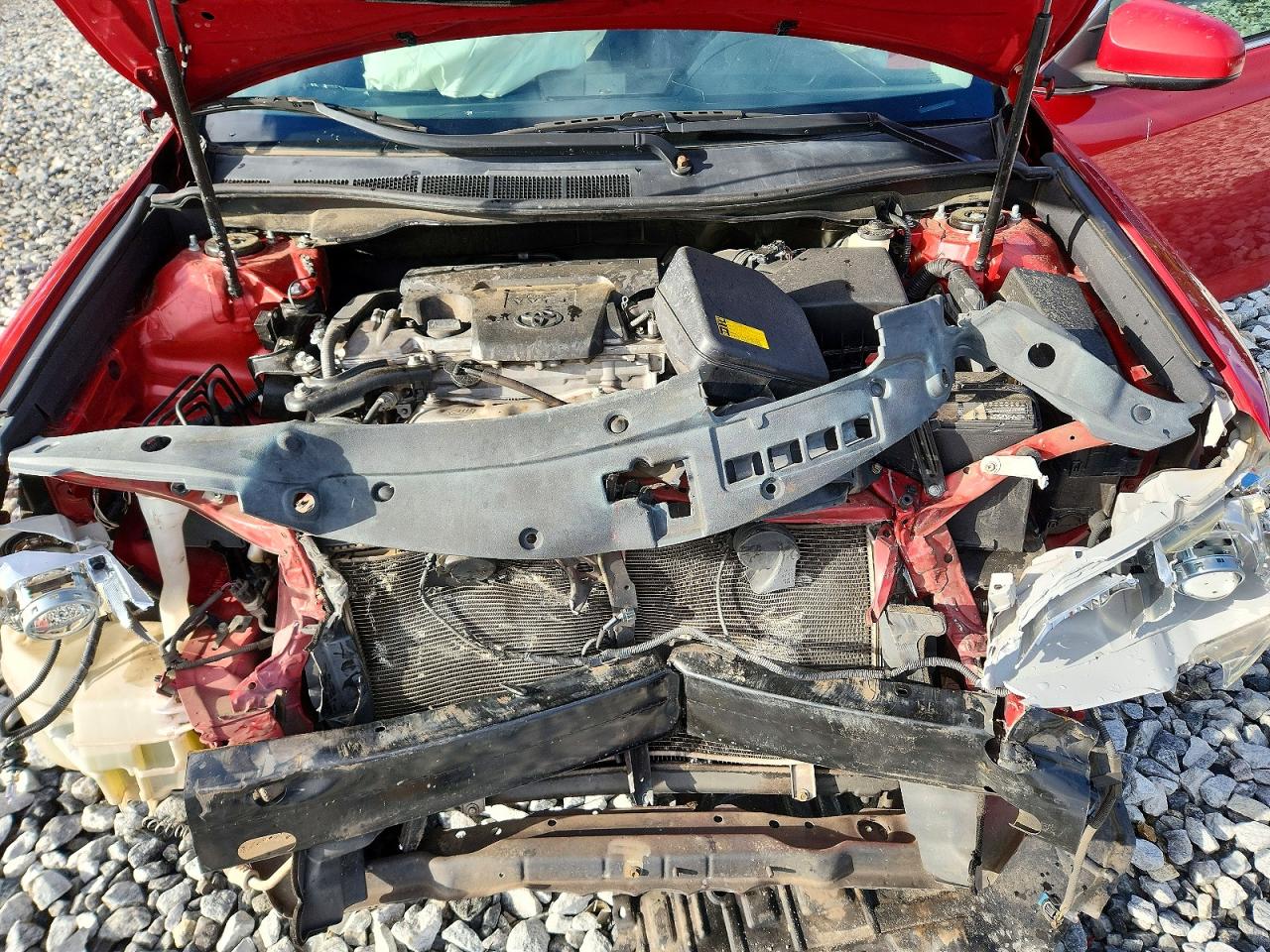 2012 Toyota Camry Se Red vin: 4T1BF1FK3CU537332