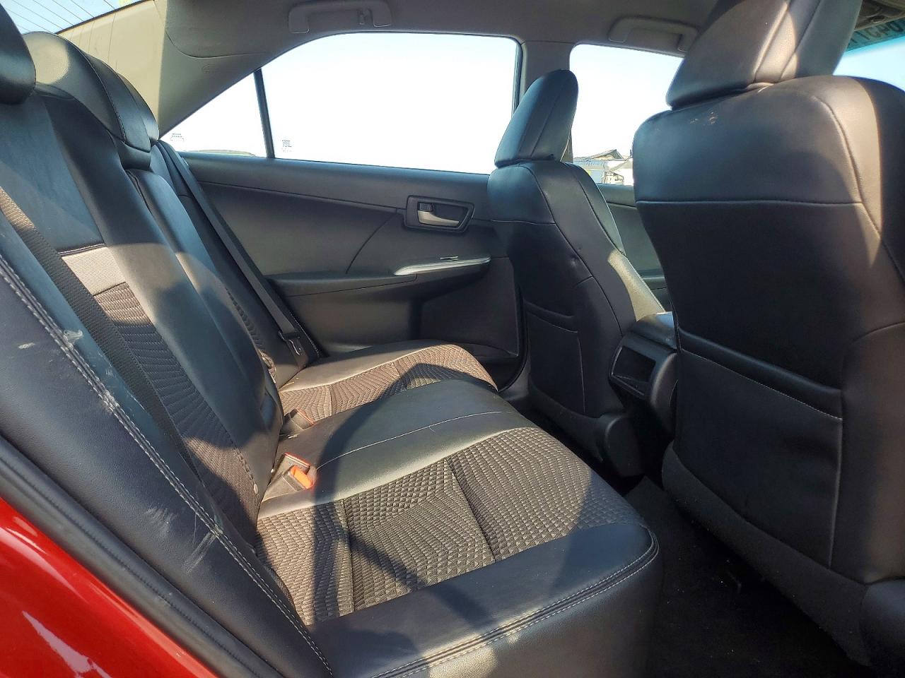 2012 Toyota Camry Se Red vin: 4T1BF1FK3CU551067