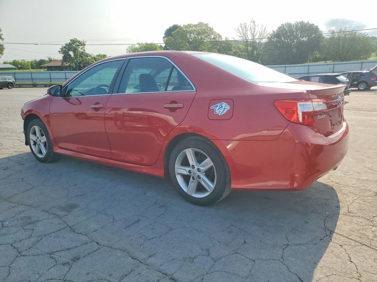 2012 Toyota Camry Se Red vin: 4T1BF1FK3CU551067
