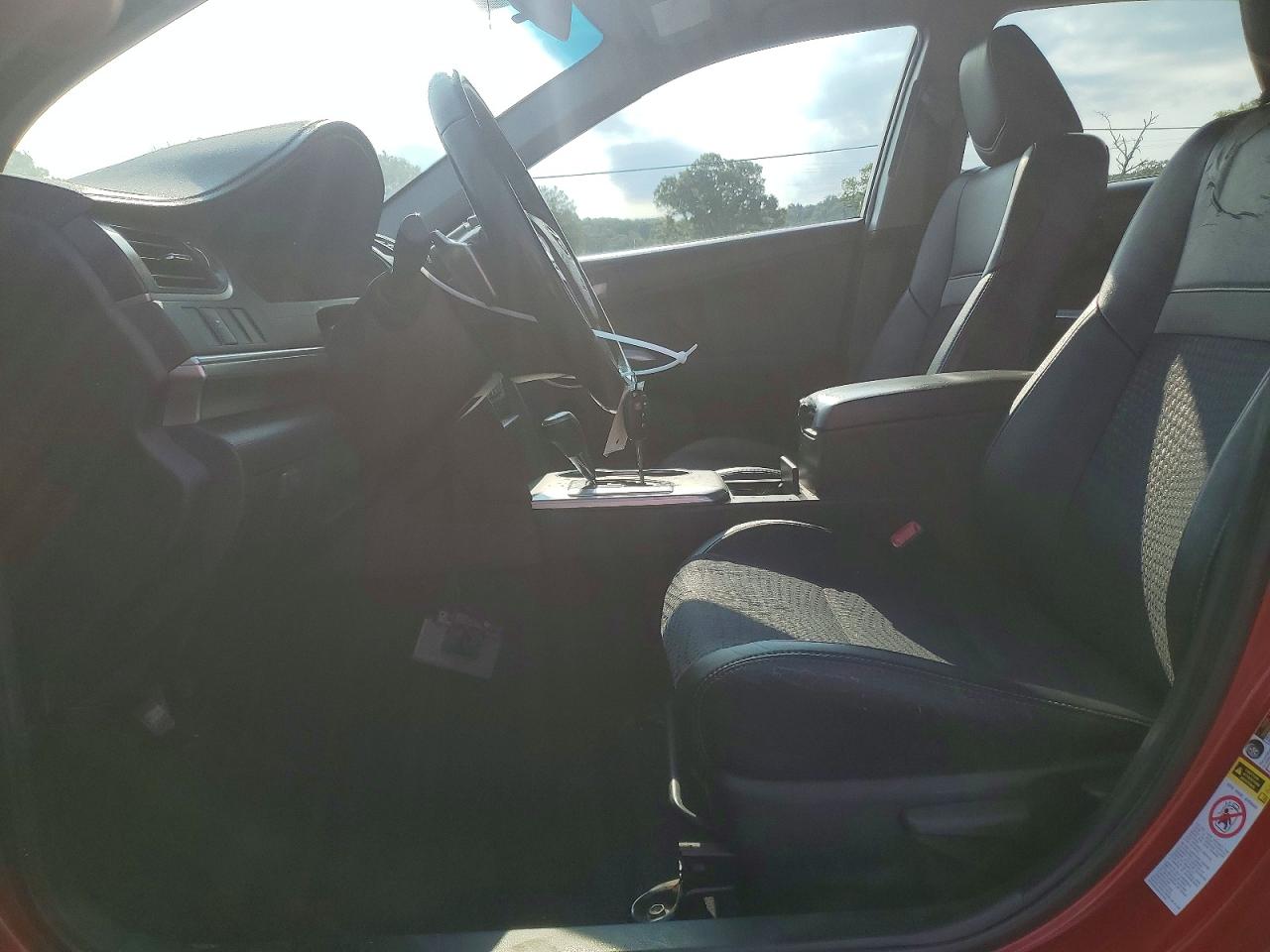 2012 Toyota Camry Se Red vin: 4T1BF1FK3CU551067