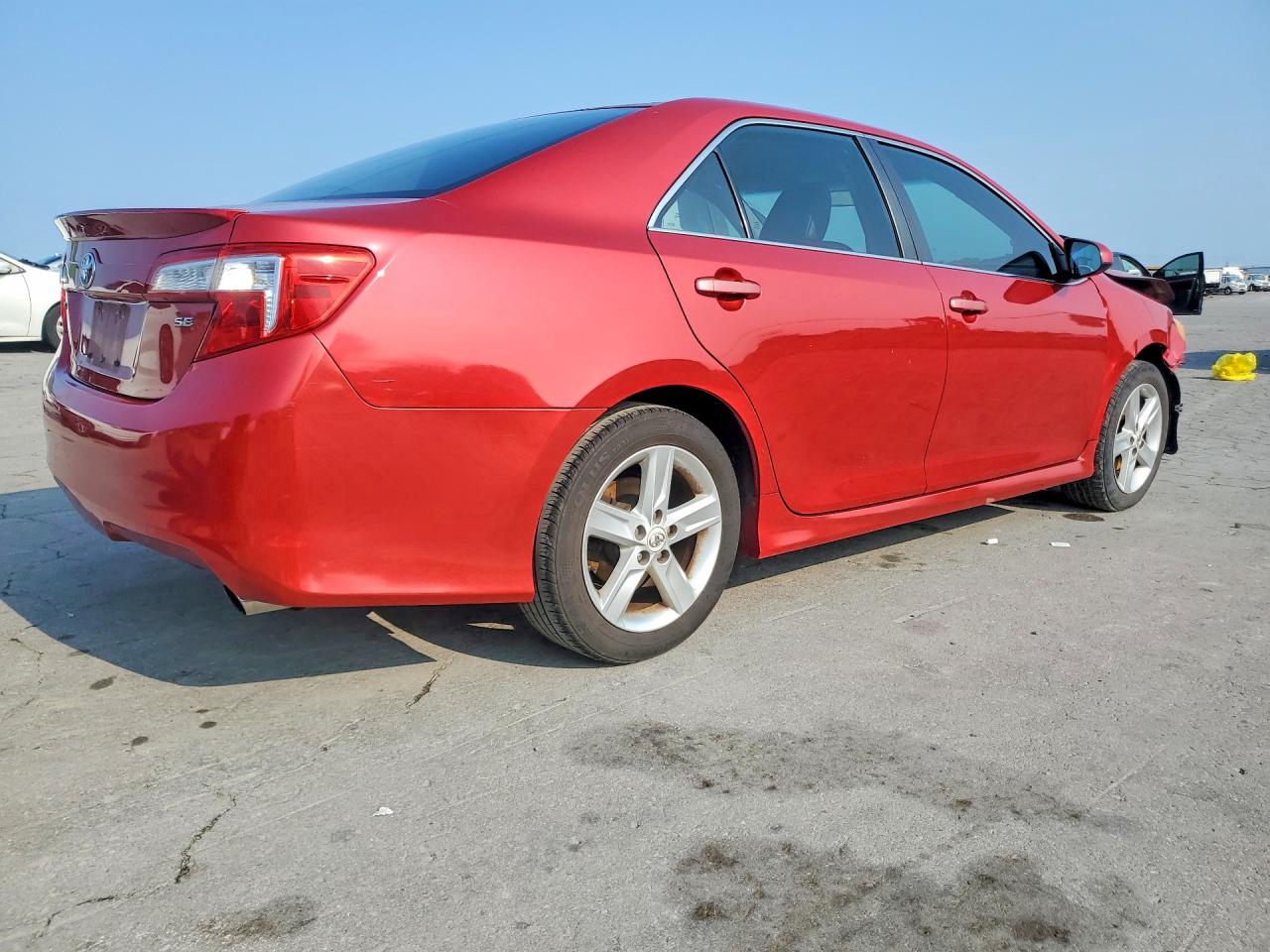 2012 Toyota Camry Se Red vin: 4T1BF1FK3CU551067